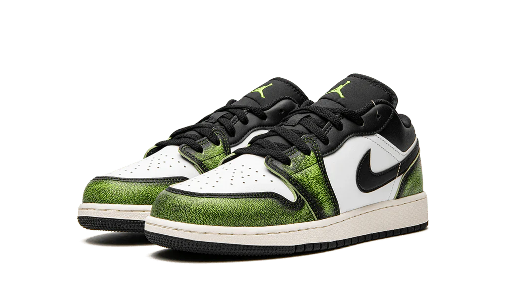Jordan 1 Low Wear Away Electric Green - OnSize
