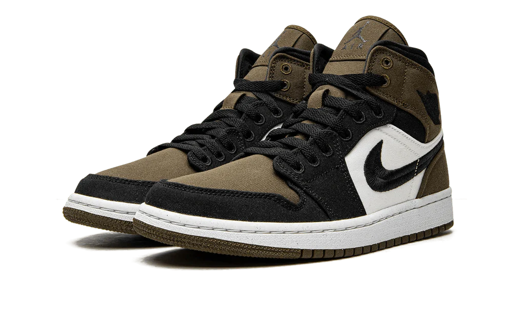 Jordan 1 Mid Olive Toe - OnSize