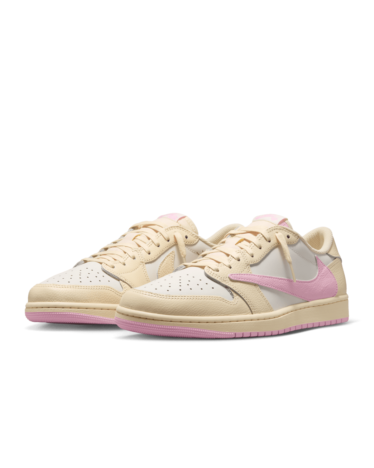 Jordan 1 Retro Low OG SP Travis Scott Shy Pink - OnSize