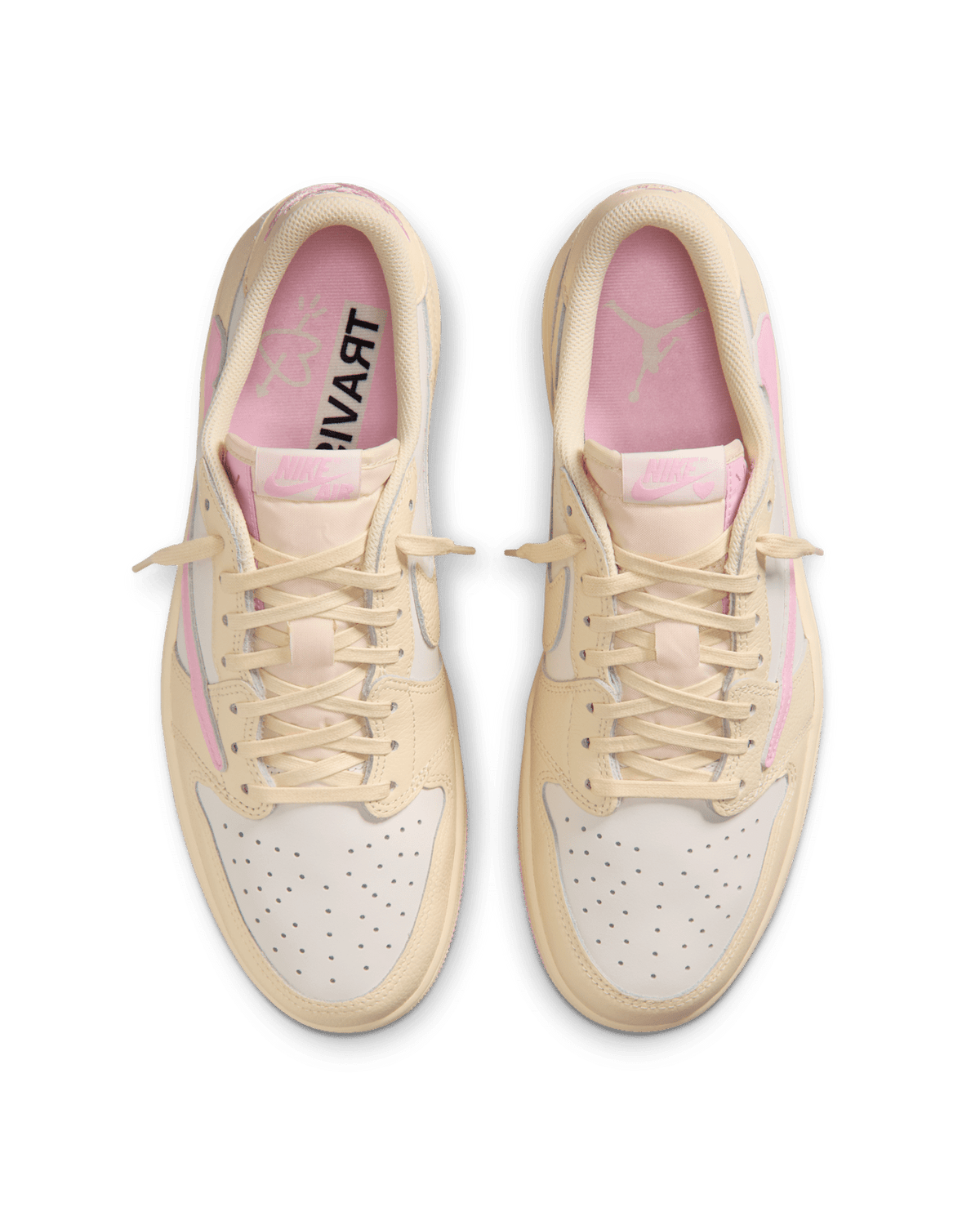 Jordan 1 Retro Low OG SP Travis Scott Shy Pink - OnSize