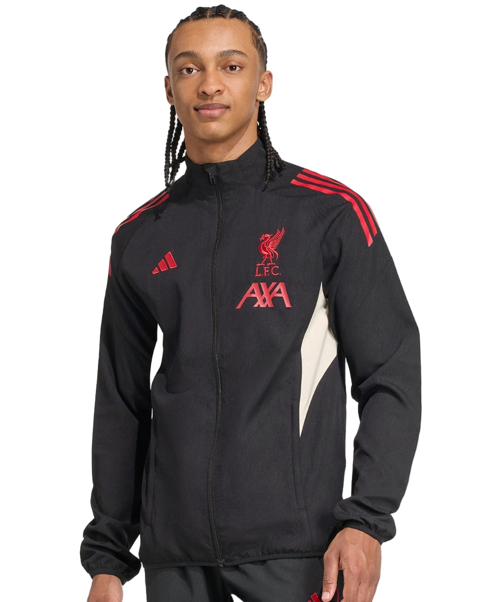 adidas LFC Domestic Tracksuit Black 2025/26 - OnSize