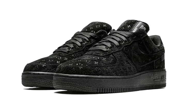 Louis Vuitton Nike Air Force 1 Low By Virgil Abloh Black - OnSize