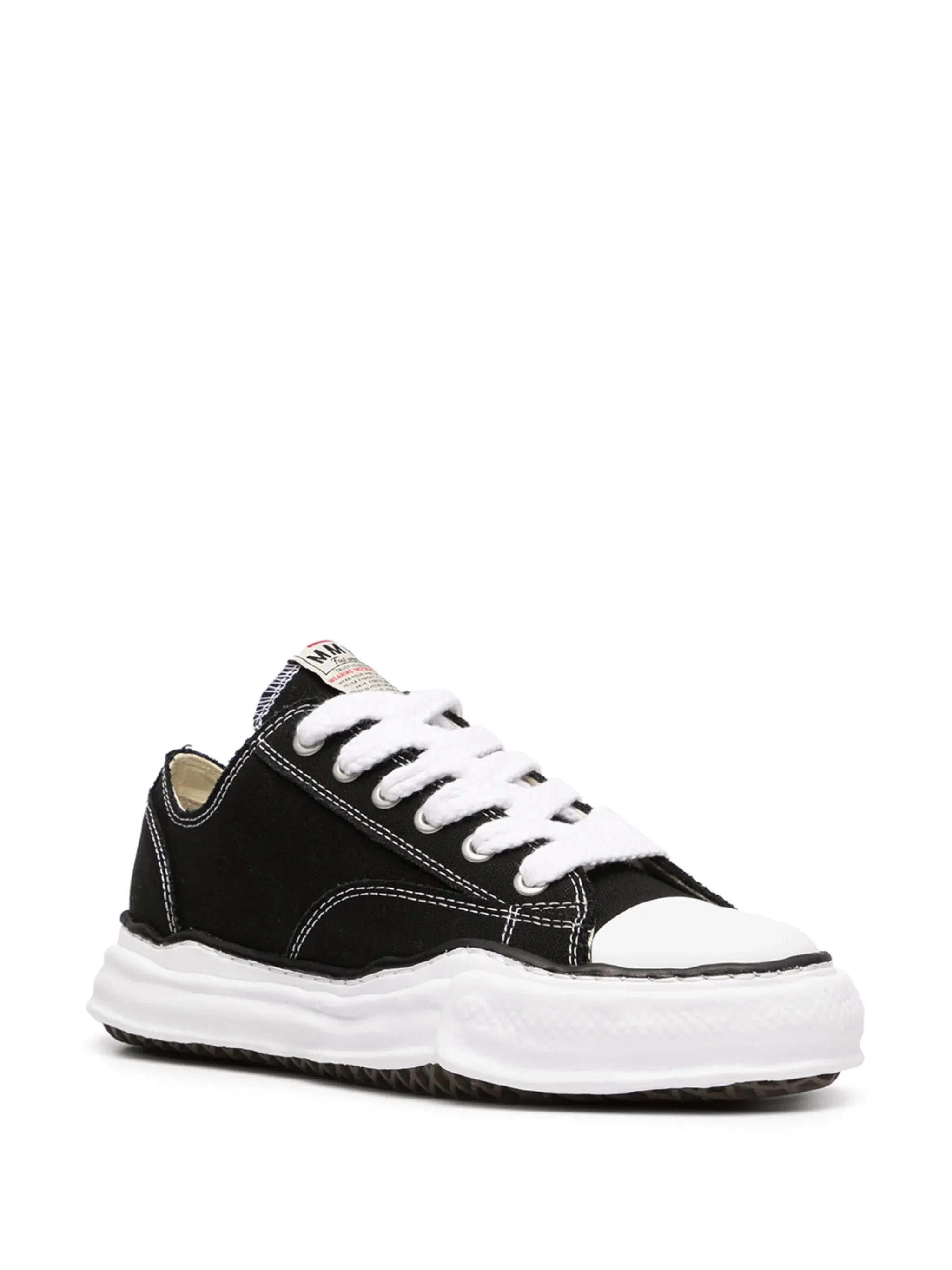 Maison Mihara Yasuhiro Peterson OG Sole Canvas Low Black - OnSize