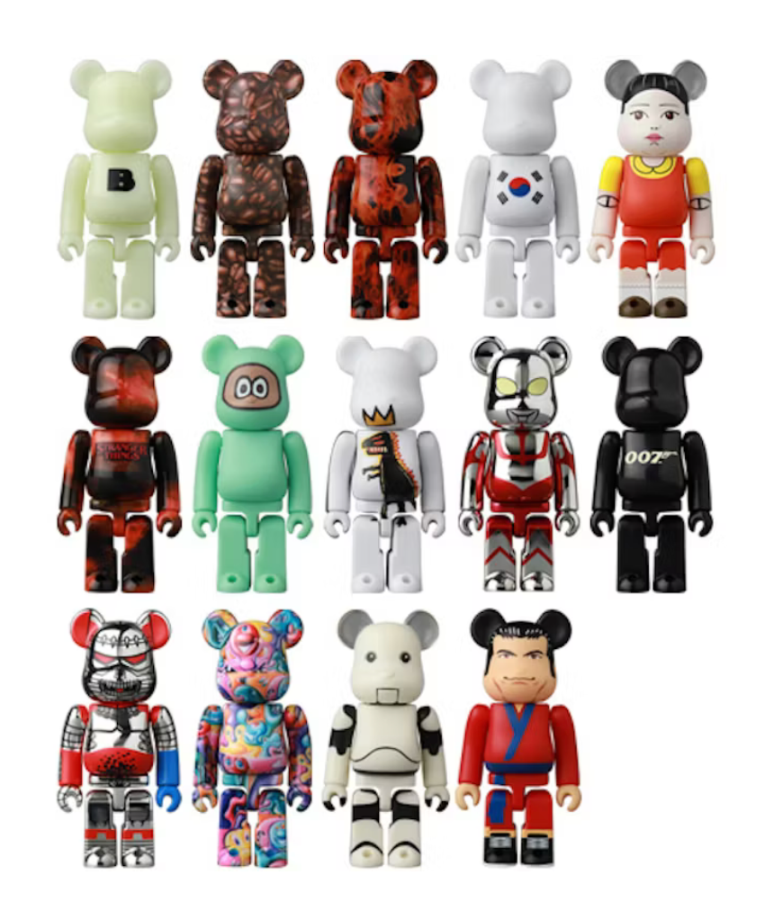Medicom Toy 100% Bearbrick Blindbox - OnSize