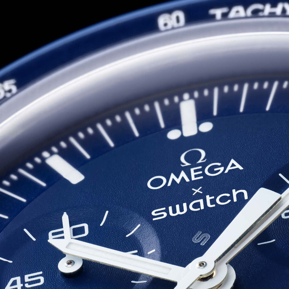 Swatch x Omega Bioceramic Moonswatch Mission to Neptune - OnSize