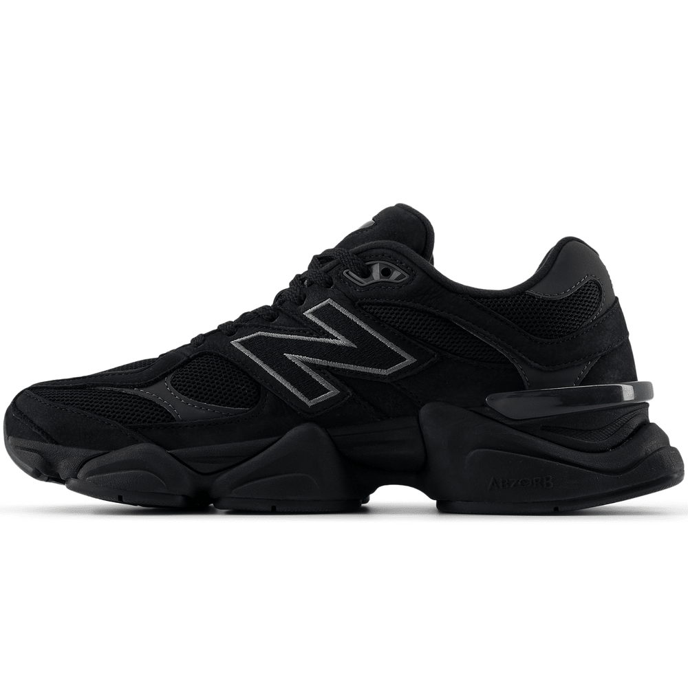 New Balance 9060 Black Cement - OnSize