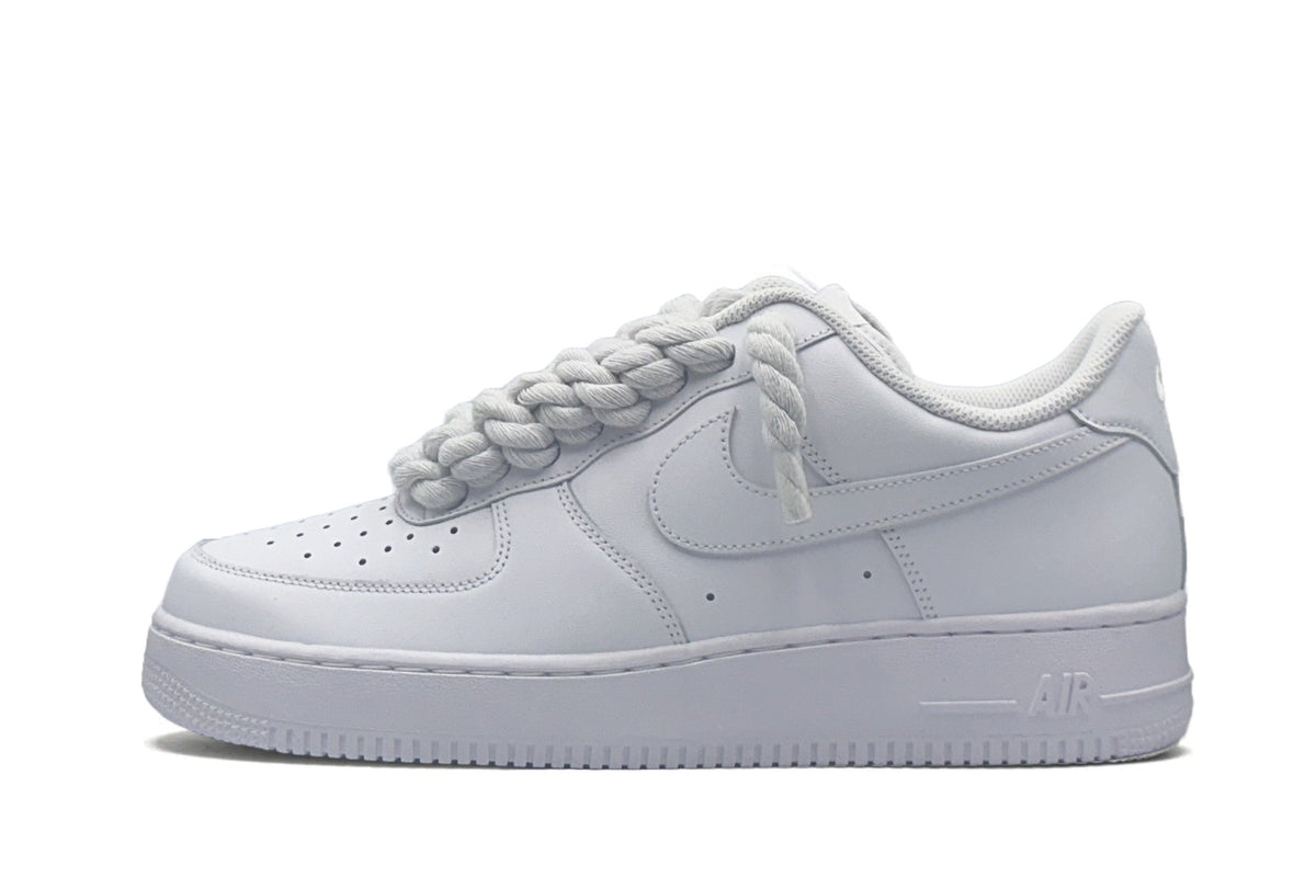 Nike Air Force 1 Low ‘07 White / White Rope Laces - OnSize