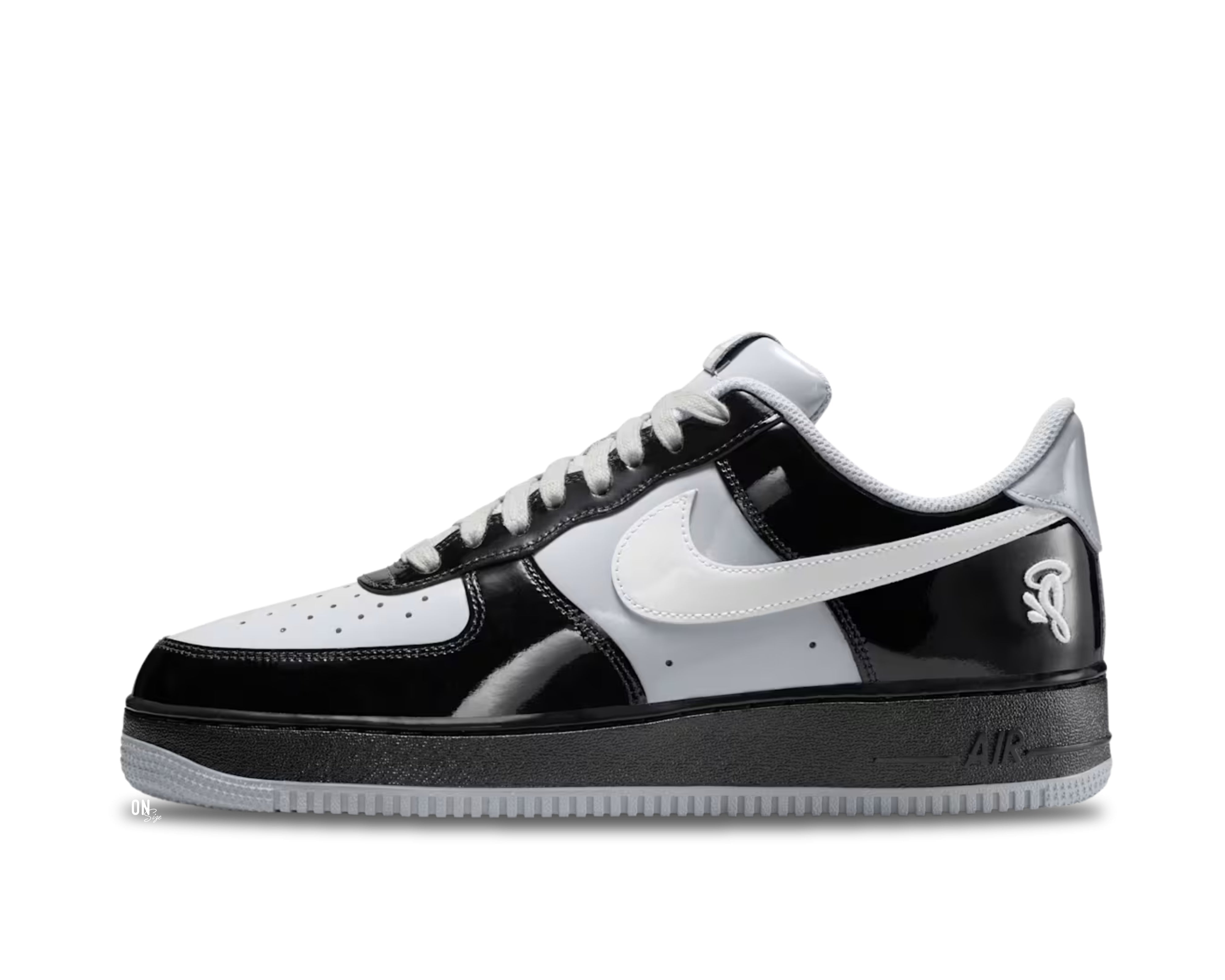 Nike Air Force 1 Low Syna Central Cee Black White Smoke Grey - OnSize