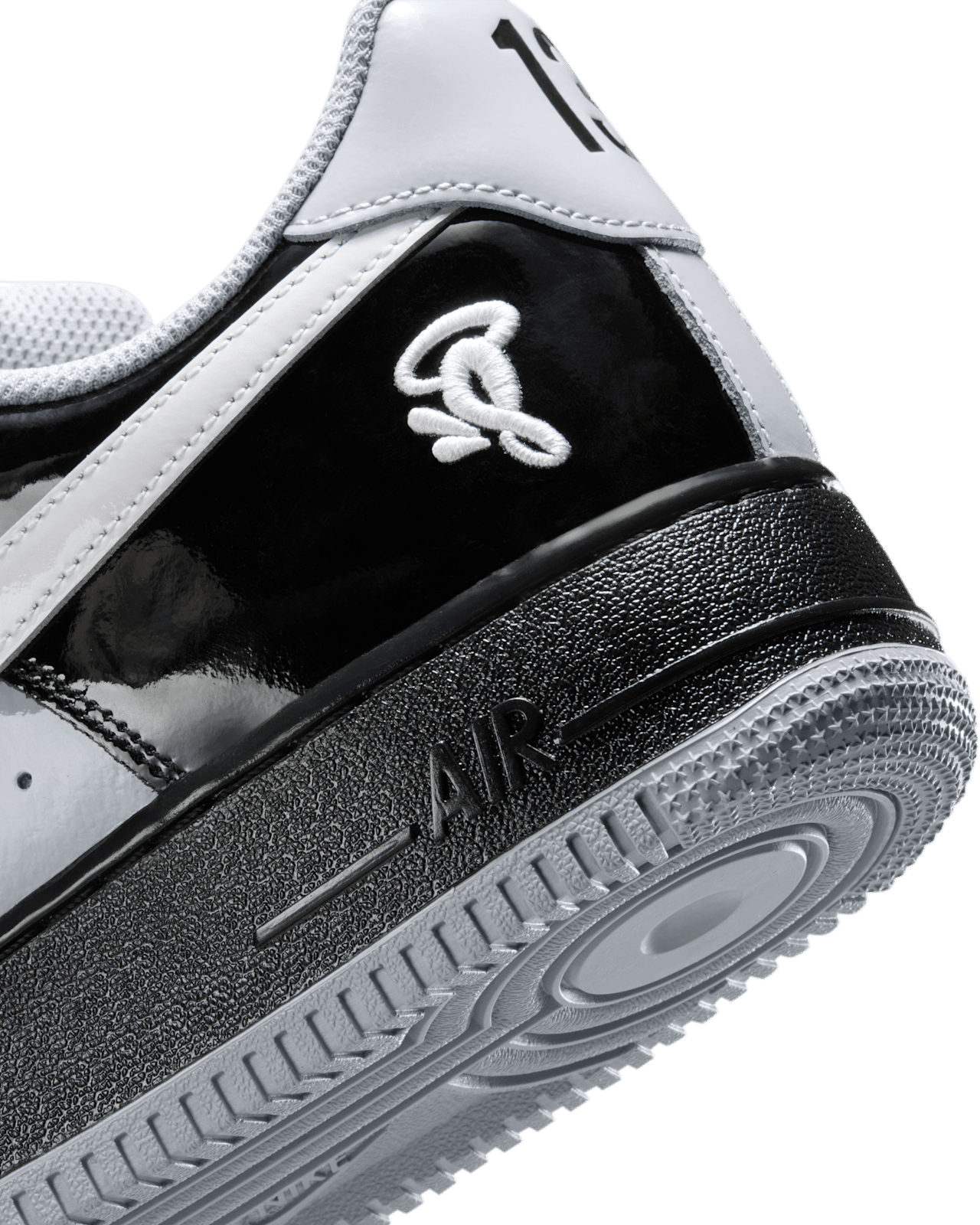 Nike Air Force 1 Low Syna Central Cee Black White Smoke Grey - OnSize