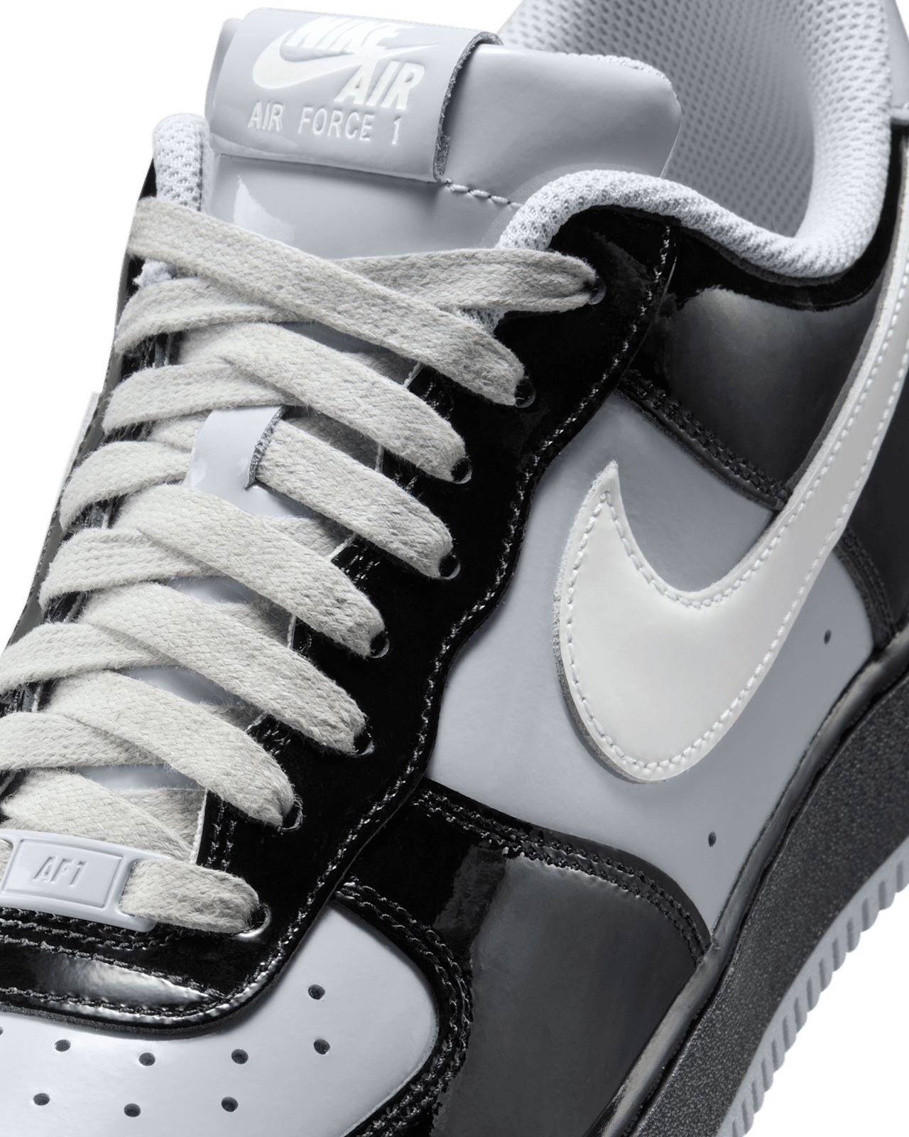 Nike Air Force 1 Low Syna Central Cee Black White Smoke Grey - OnSize