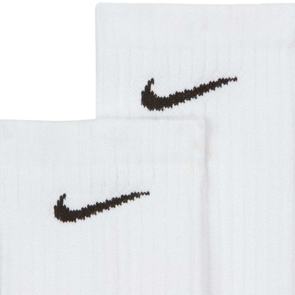 Nike Everyday Cushioned White Training Crew Socks - OnSize