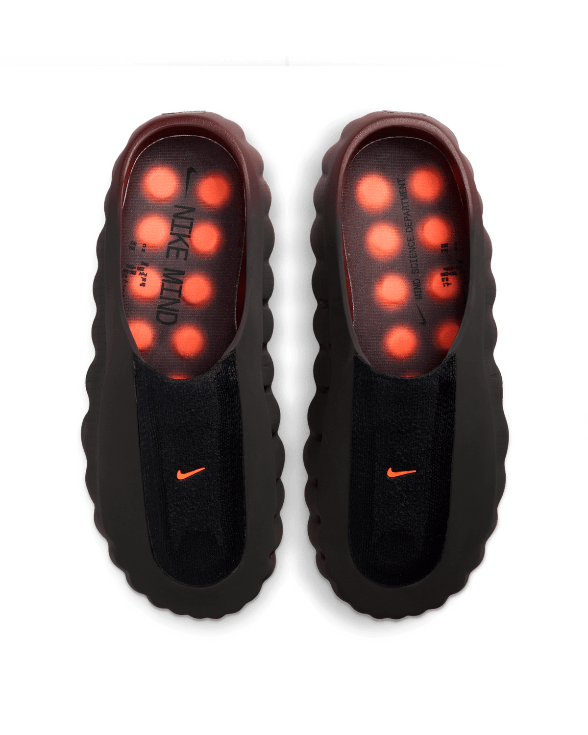 Nike Mind 001 Flyknit Slide Bronze Eclipse Total Orange - OnSize
