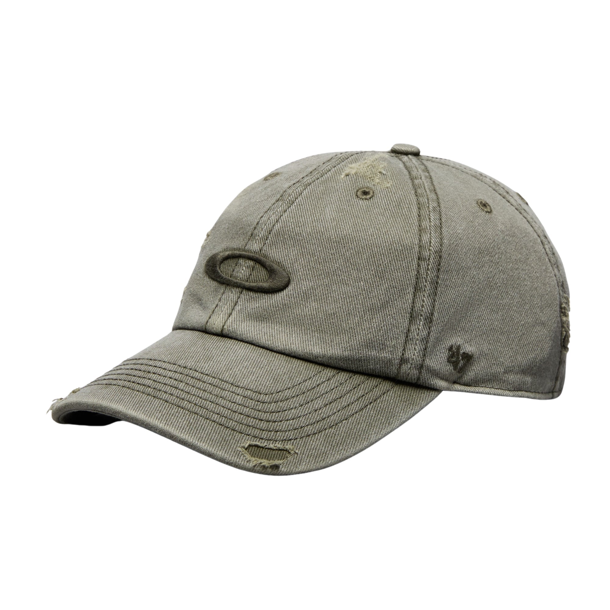 Oakley ‘47 Reserve Distressed Cap Deep Olive - OnSize