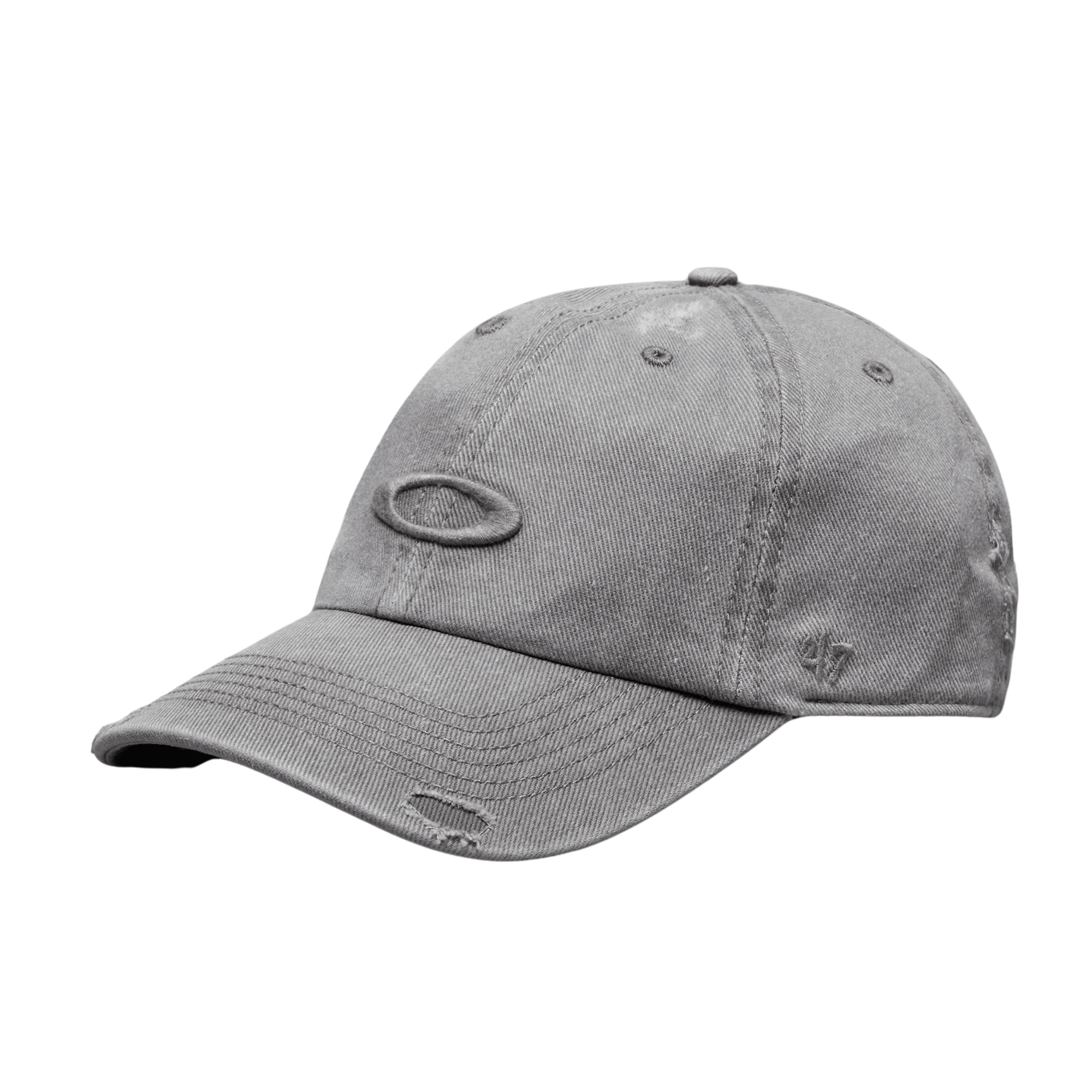 Oakley ‘47 Reserve Distressed Cap Granite Gray - OnSize