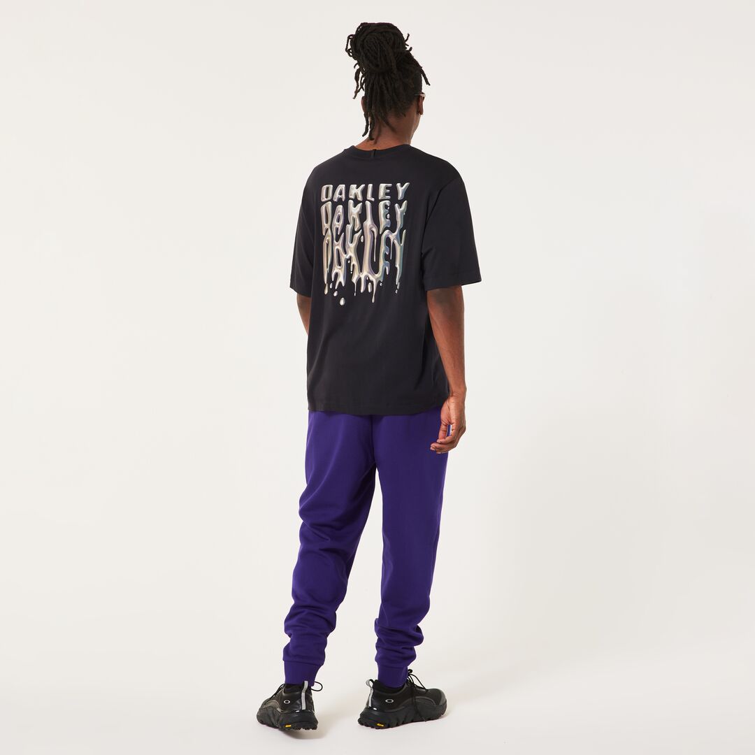 Oakley Stacked Metal Tee Blackout - OnSize