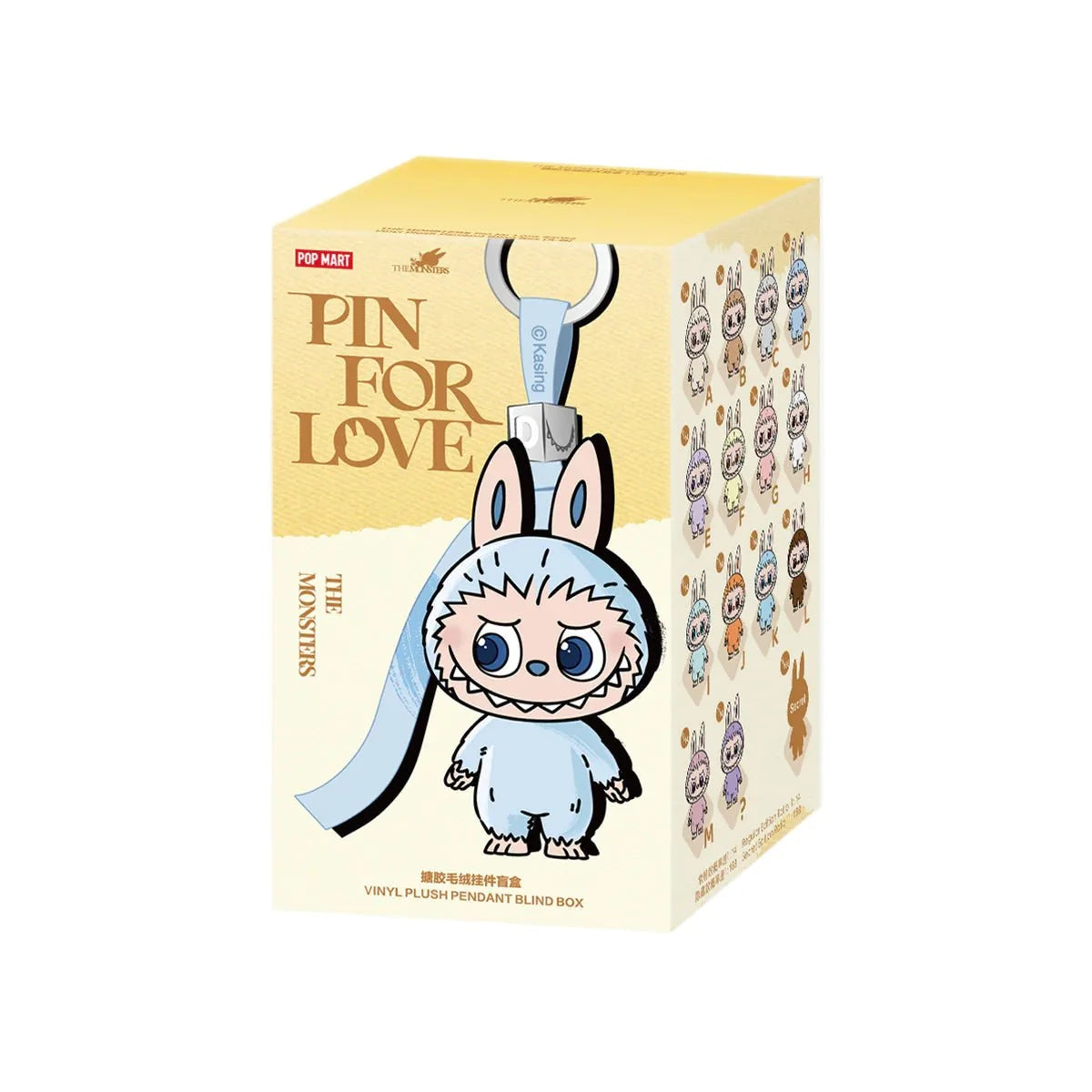Pop Mart Labubu The Monsters Pin for Love (A-M) - OnSize