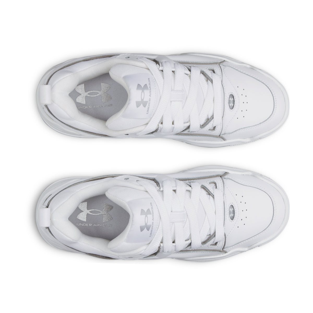 Under Armour UA HB-LO White Metallic Silver