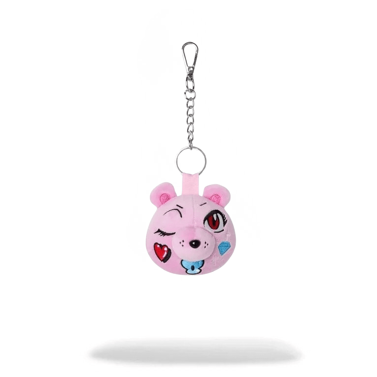 Sprayground Cutie Bear Head Keychain - OnSize