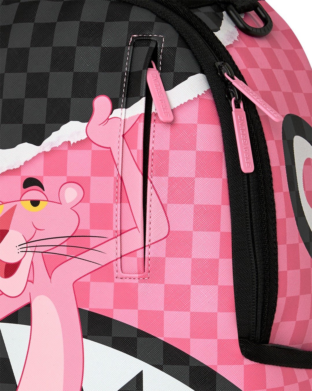 Sprayground Pink Panther On The Run Backpack - OnSize