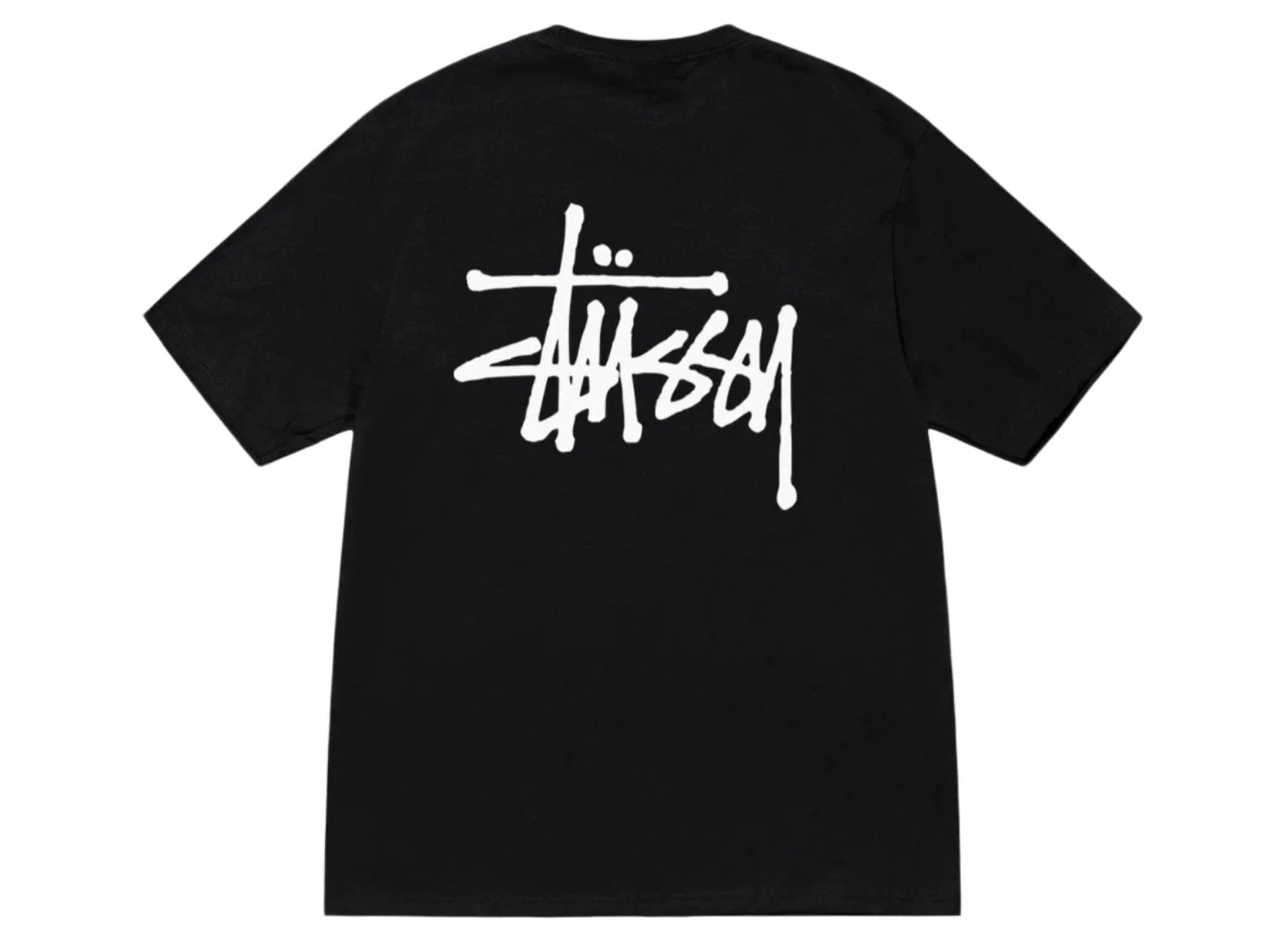 Stussy Basic T-shirt Black - OnSize