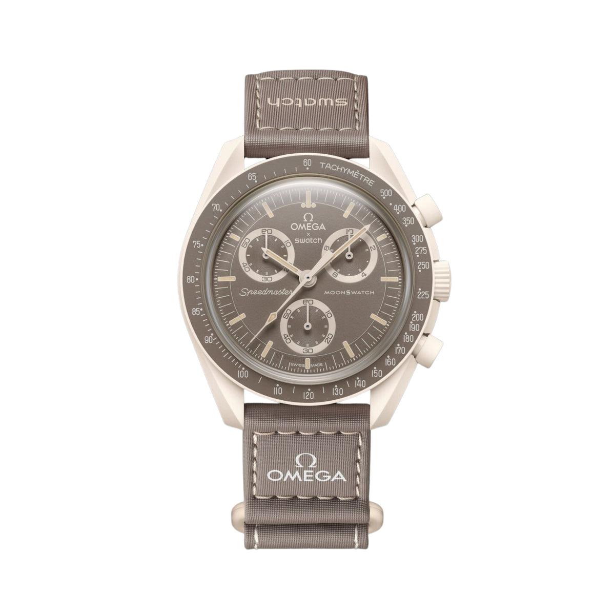 Swatch x Omega Bioceramic Moonswatch Mission On Earth Desert - OnSize