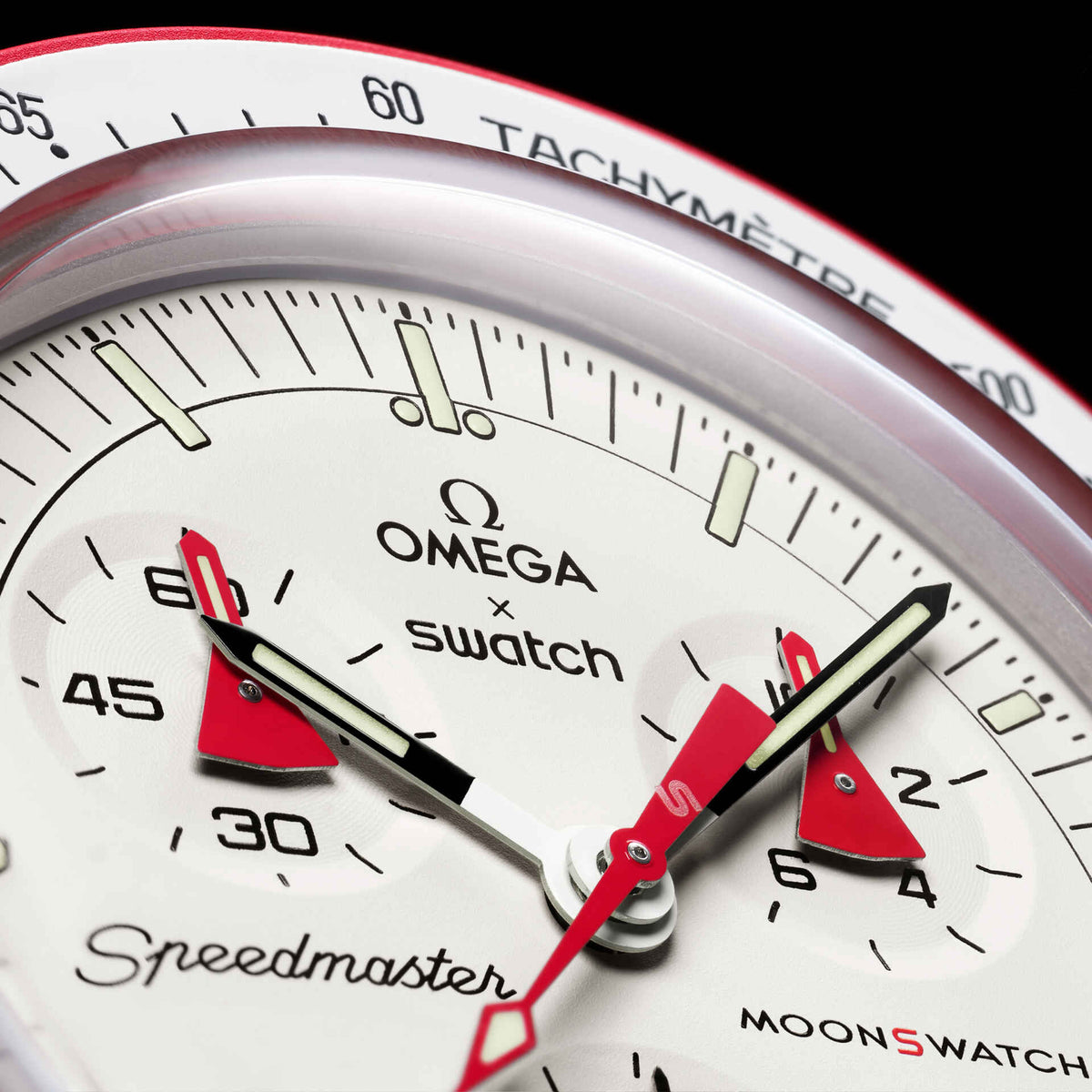 Swatch x Omega Bioceramic Moonswatch Mission to Mars - OnSize