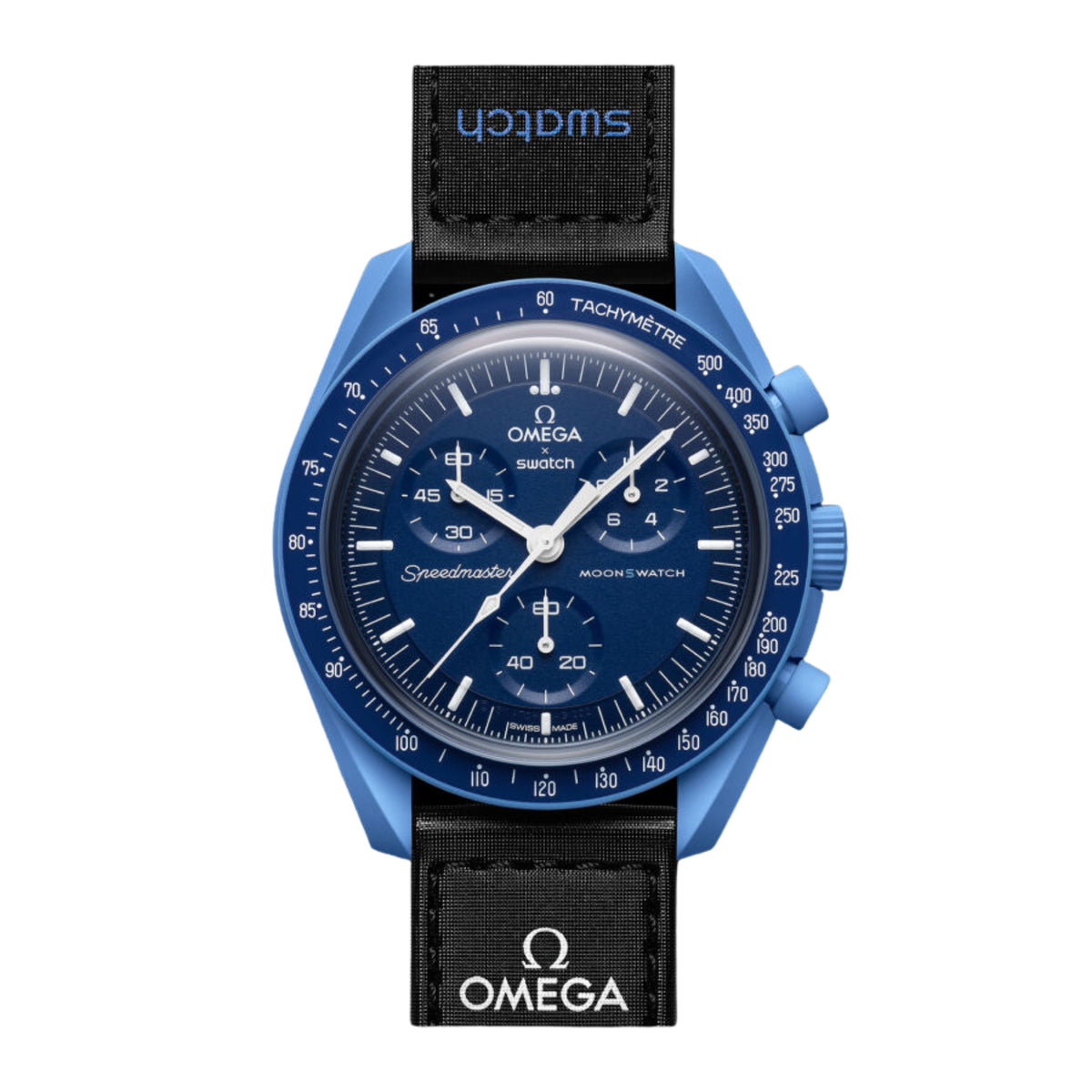 Swatch x Omega Bioceramic Moonswatch Mission to Neptune - OnSize