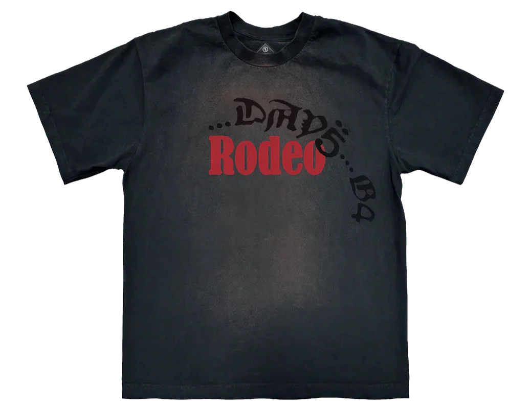 Travis Scott Cactus Jack x Sp5der Days Before Rodeo I Tee Black - OnSize