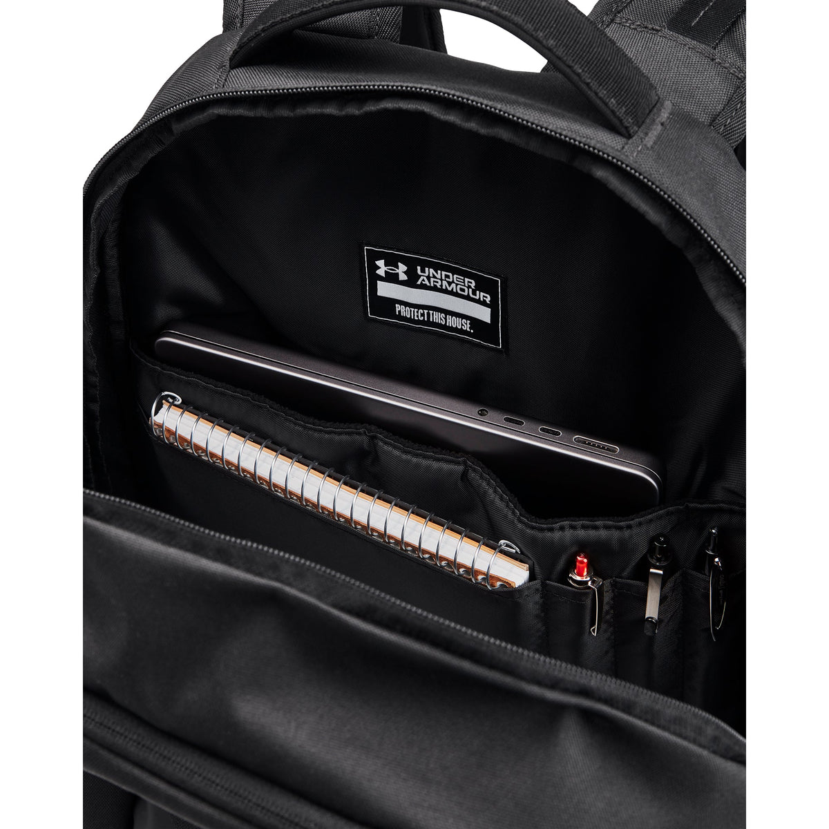 Under Armour UA Hustle 6.0 Pro Backpack Black - OnSize