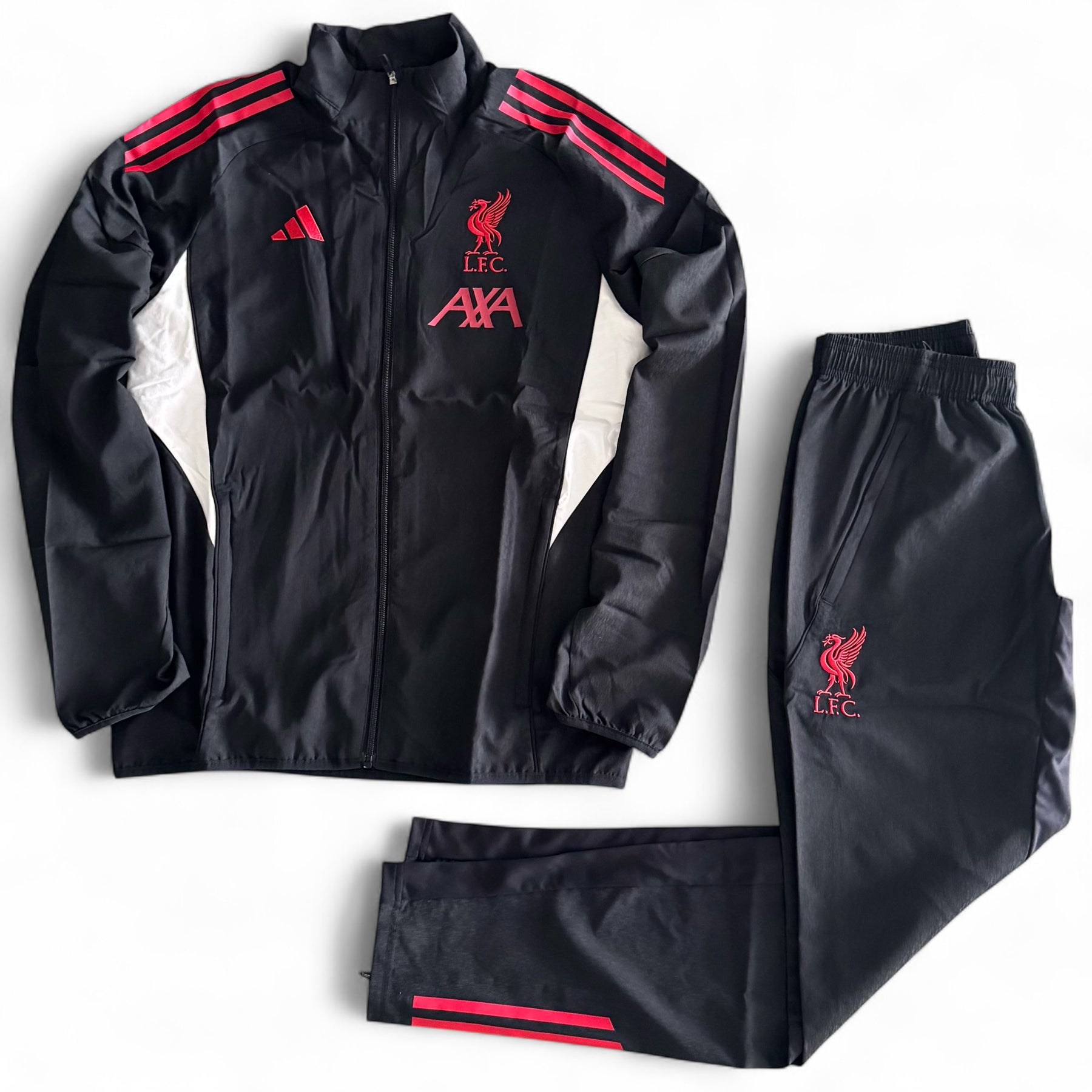 adidas LFC Domestic Tracksuit Black 2025/26