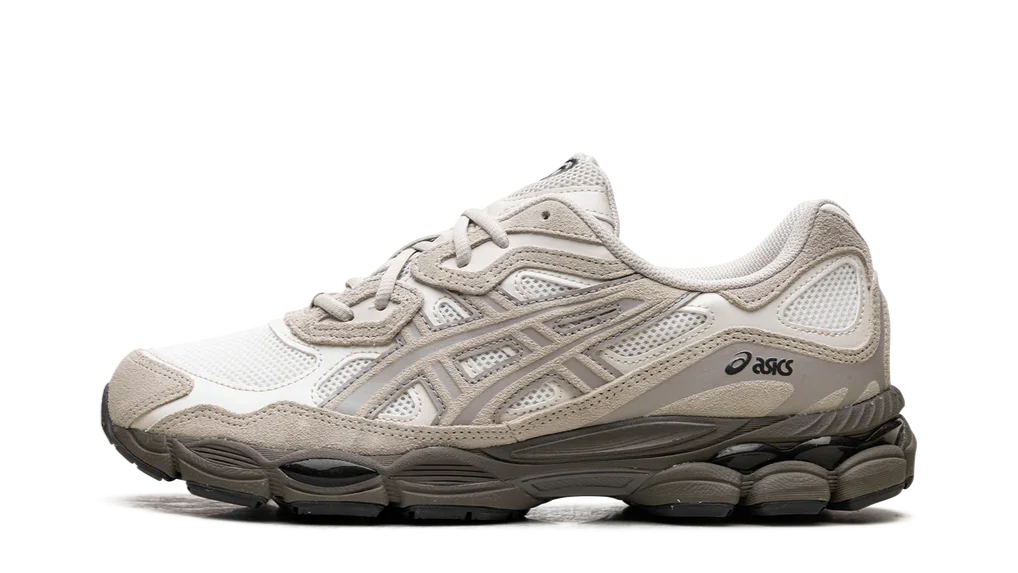 ASICS Gel-NYC – oldalnézet, krém/putty részletek