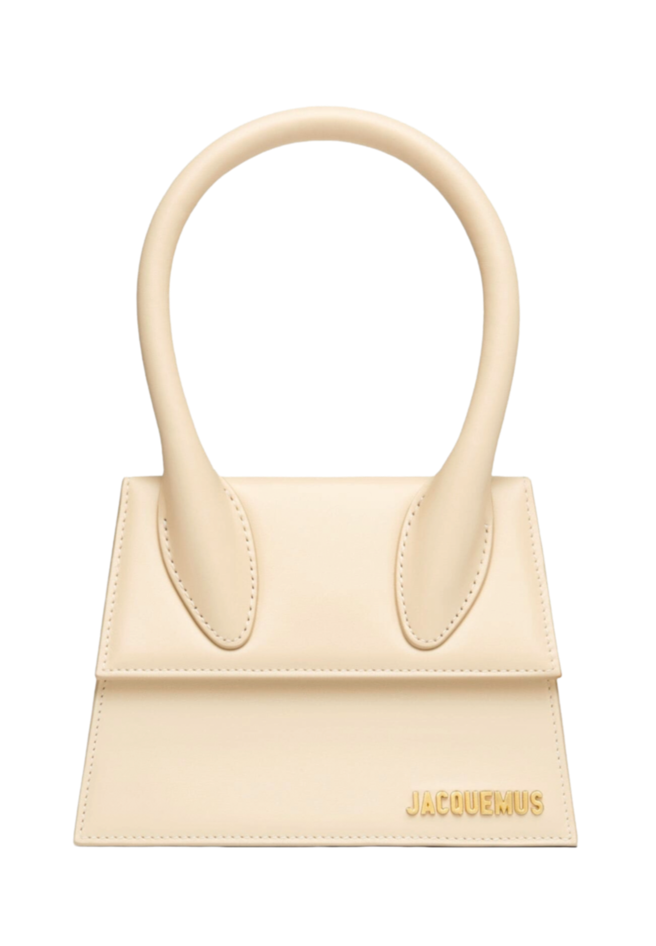 Jacquemus Le Chiquito Moyen Signature Handbag Ivory - OnSize
