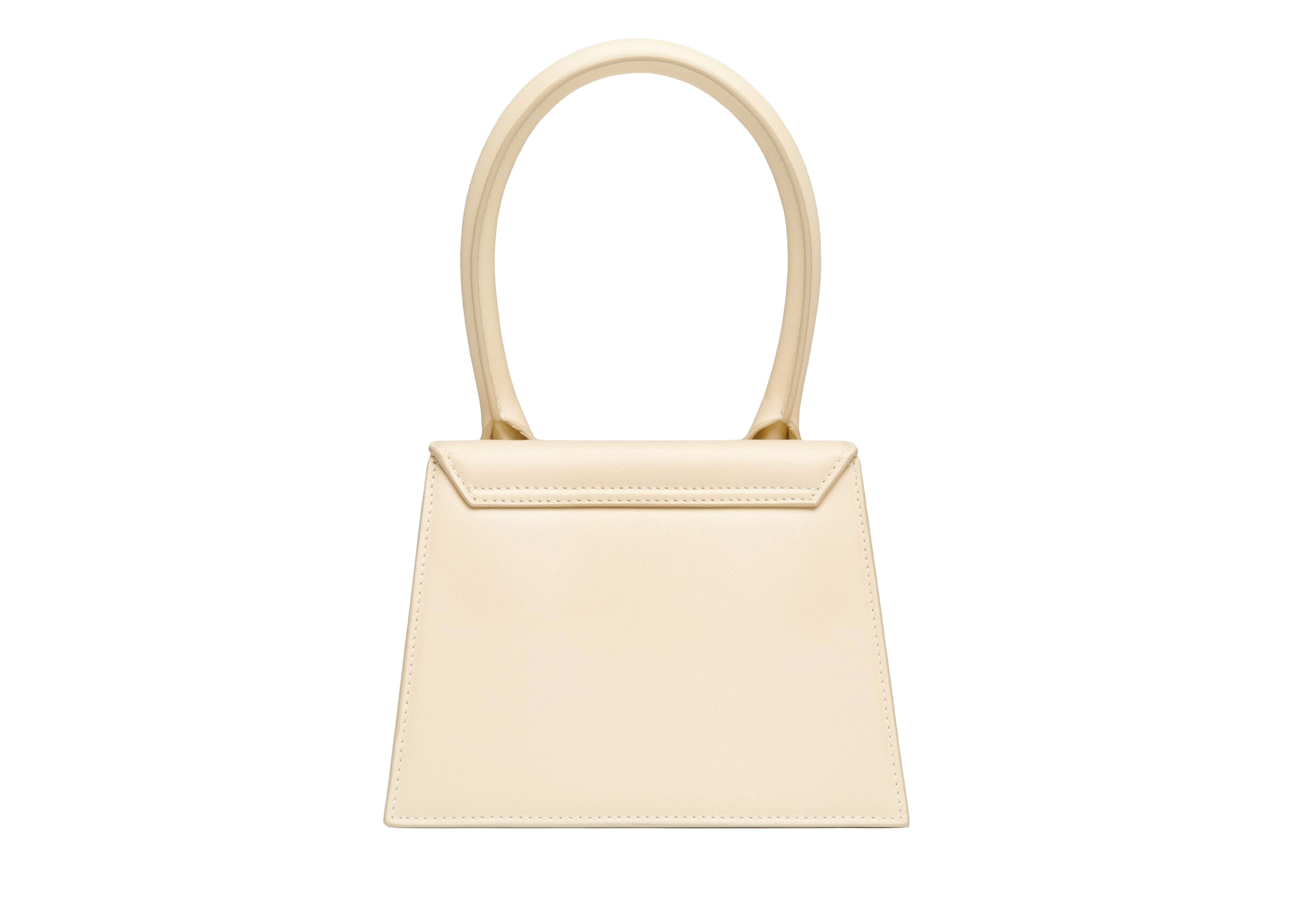 Jacquemus Le Chiquito Moyen Signature Handbag Ivory - OnSize