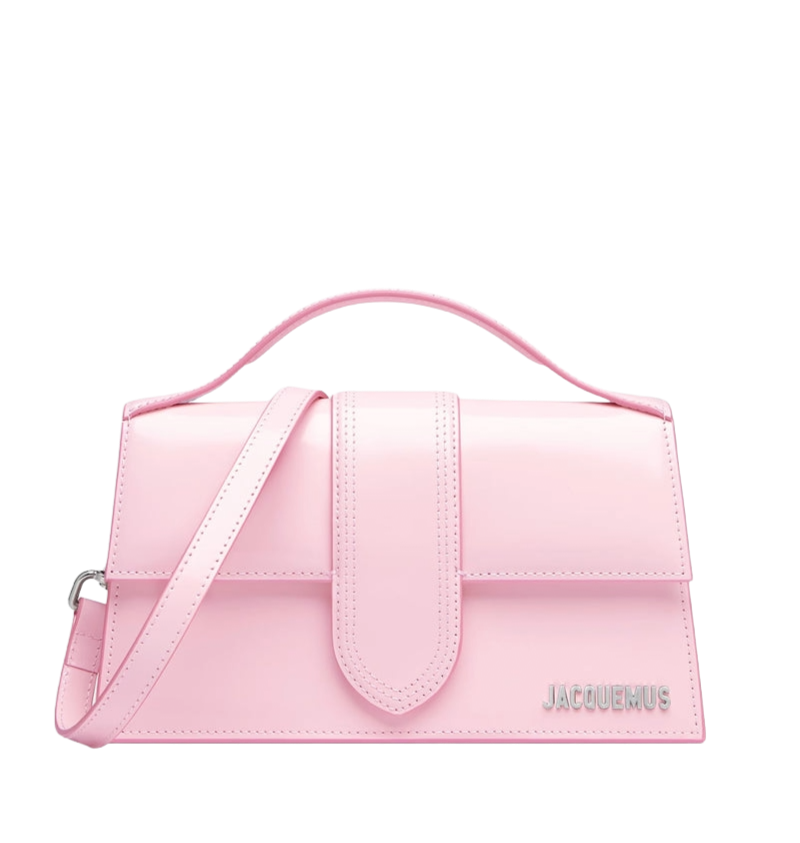 Jacquemus Le grand Bambino Crossbody Strap Handbag Pale Pink - OnSize