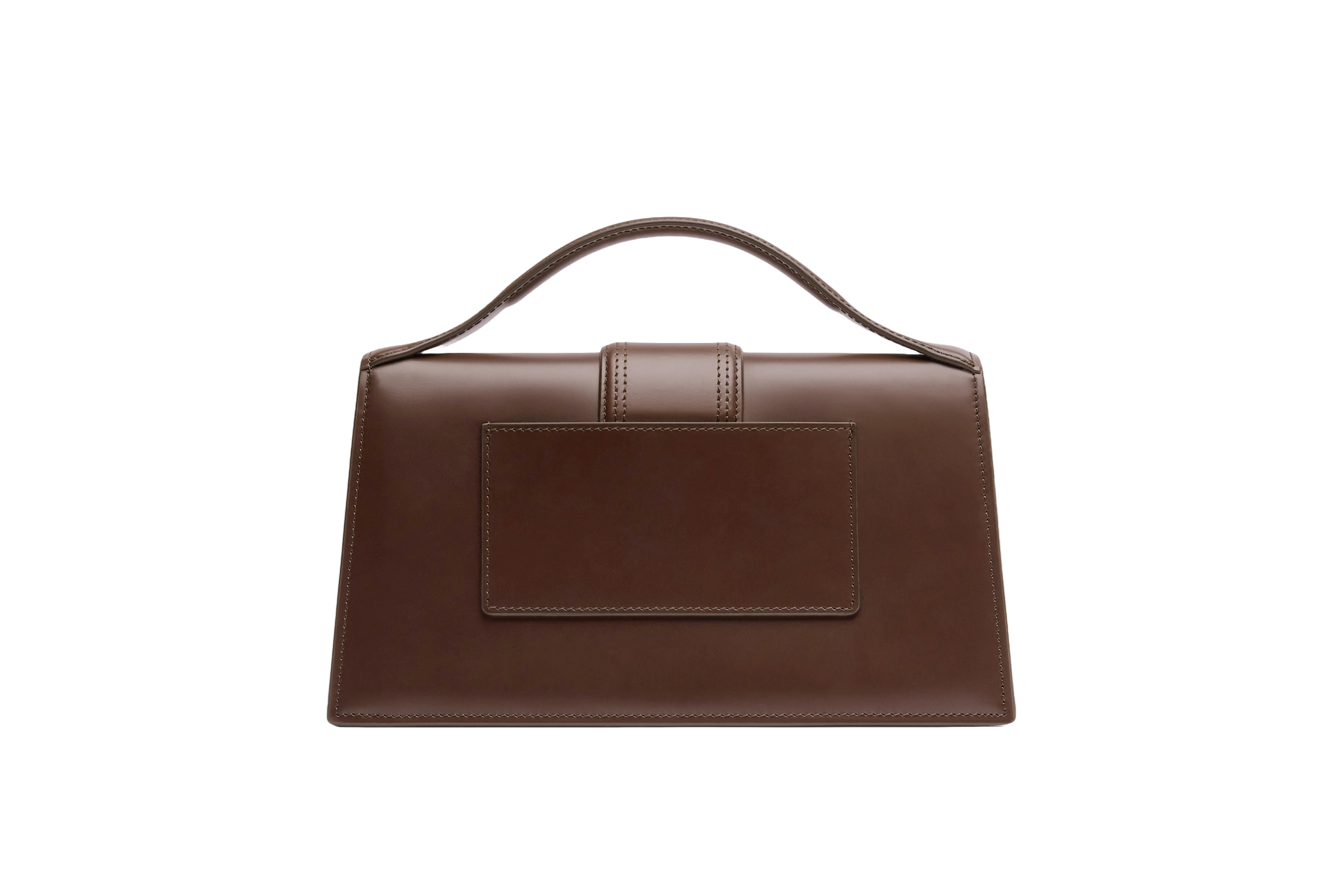 Jacquemus Le grand Bambino Crossbody Strap Handbag Dark Brown - OnSize