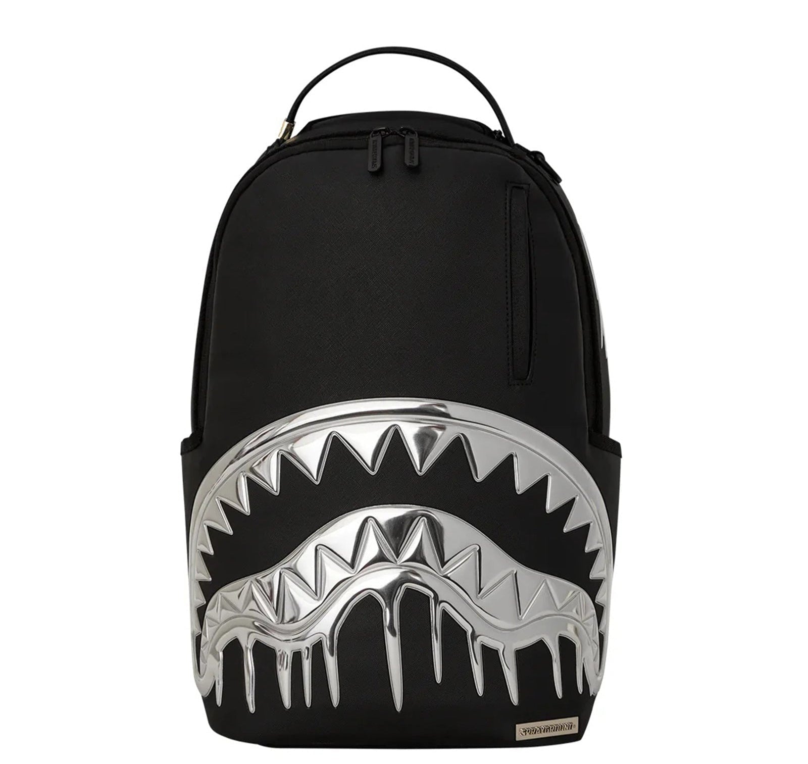 Sprayground Metallic Drip Shark Bubble Letters DLX Backpack - OnSize