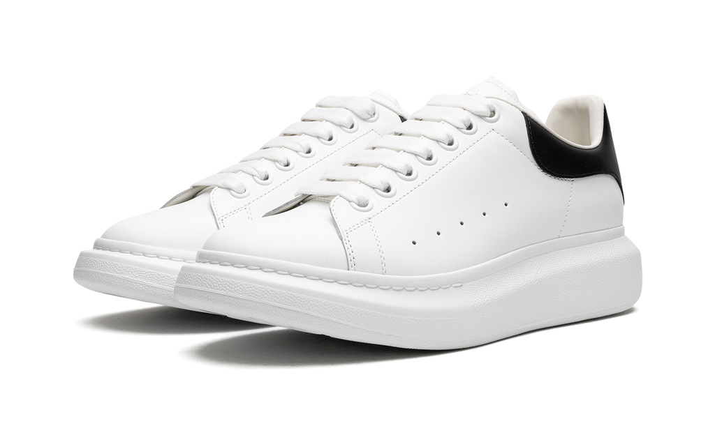 Alexander McQueen Oversized Sneakers White Black - OnSize