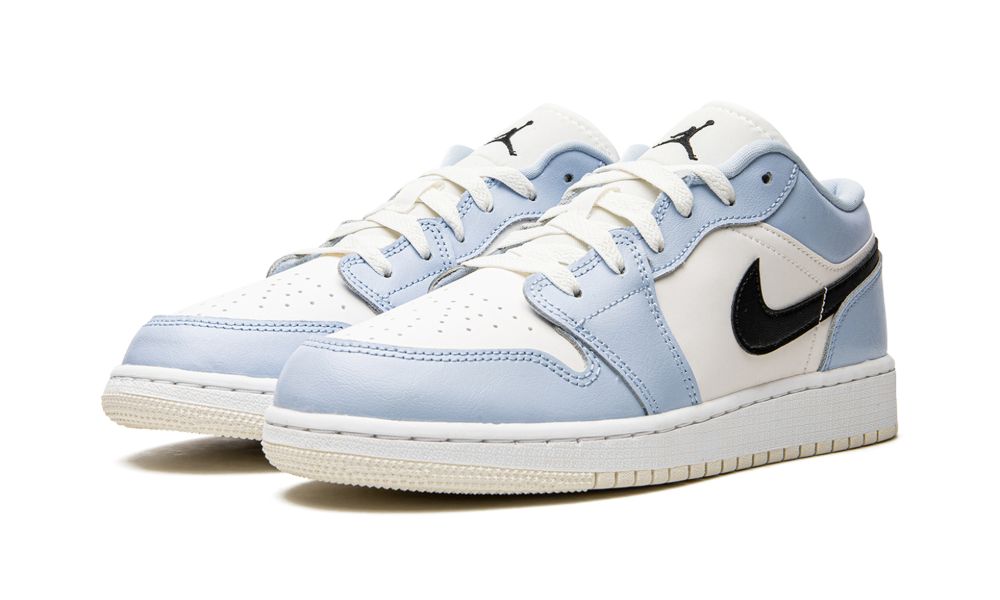 Jordan 1 Low Ice Blue Black - OnSize