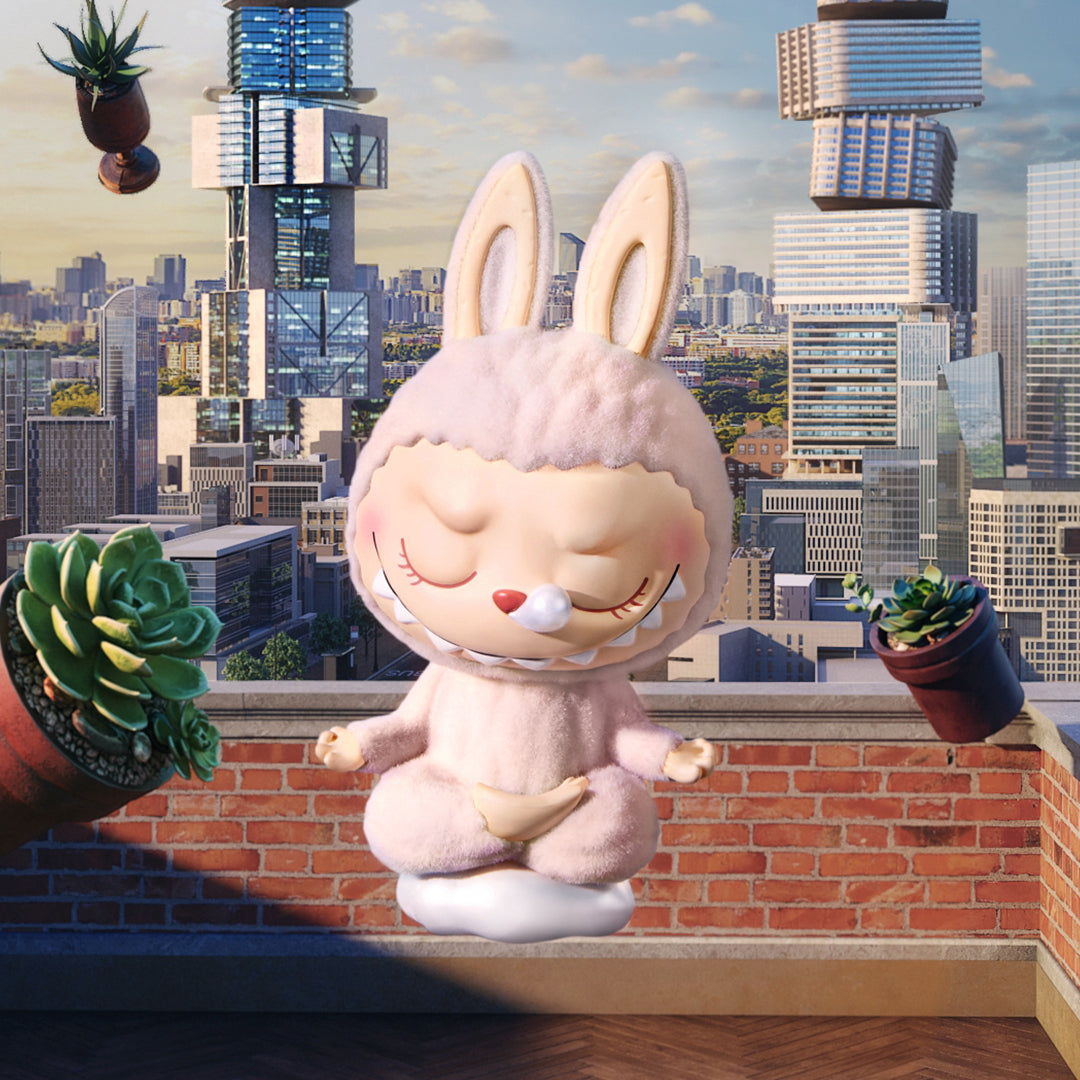 Pop Mart Labubu The Monsters Lazy Yoga Series - OnSize