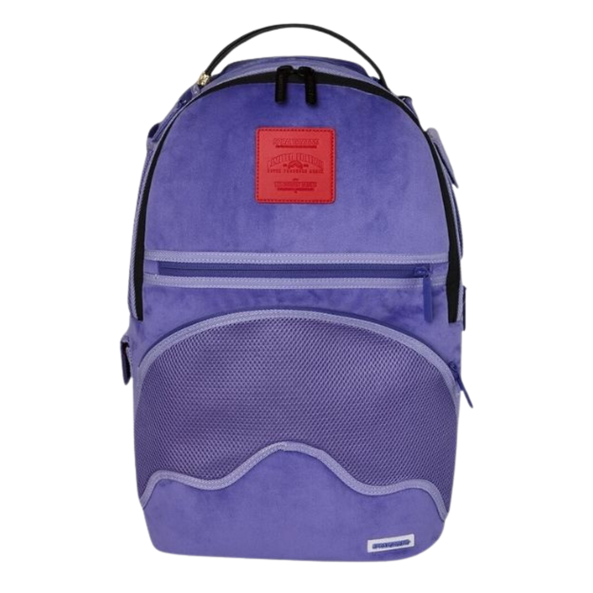 Sprayground New Reversible V2 Black Check Purple Backpack
