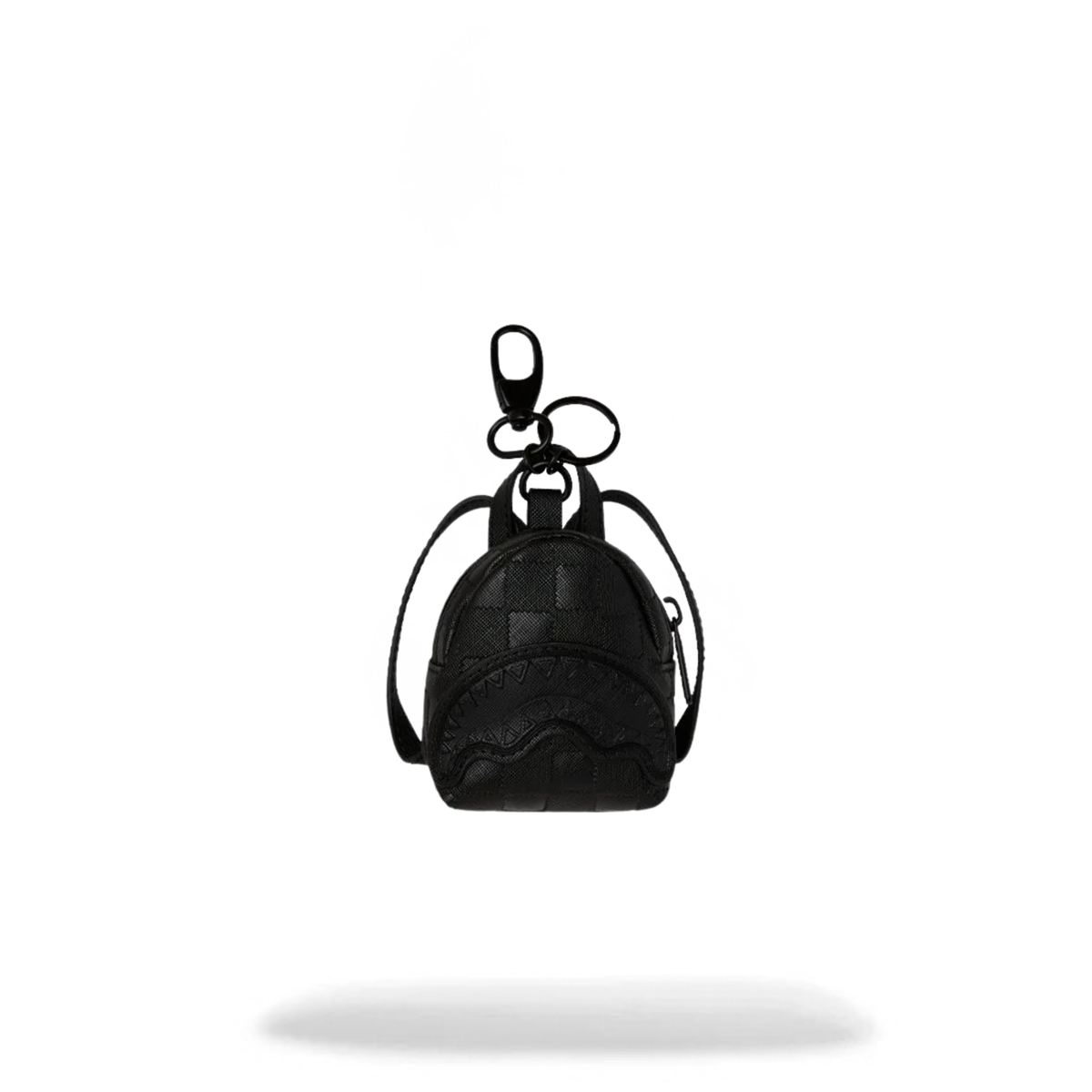Sprayground Raised Check Backpack Keychain