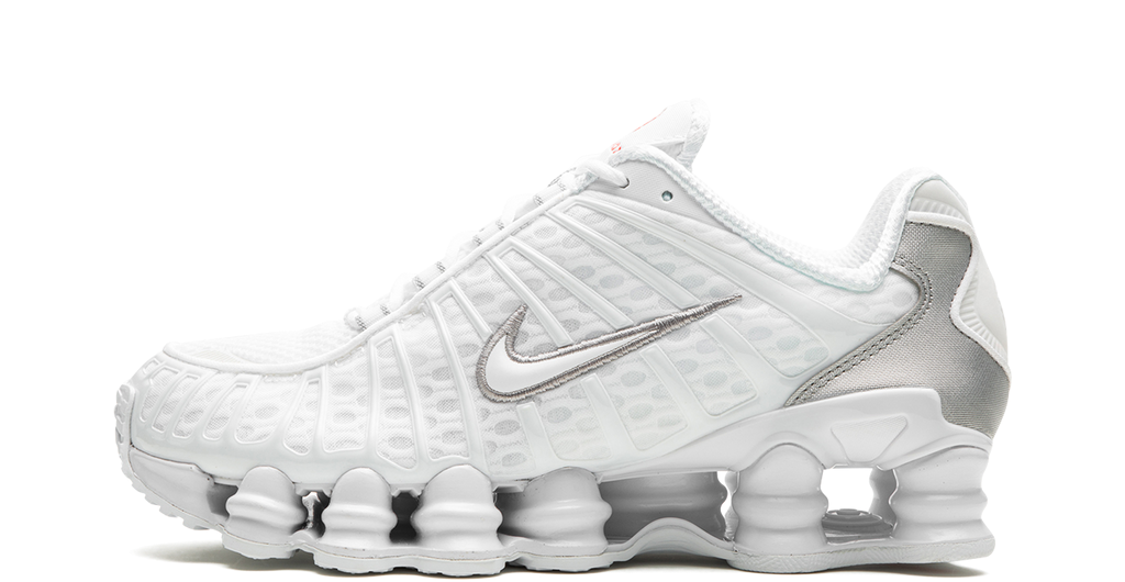 Nike Shox TL White Metallic Silver - OnSize