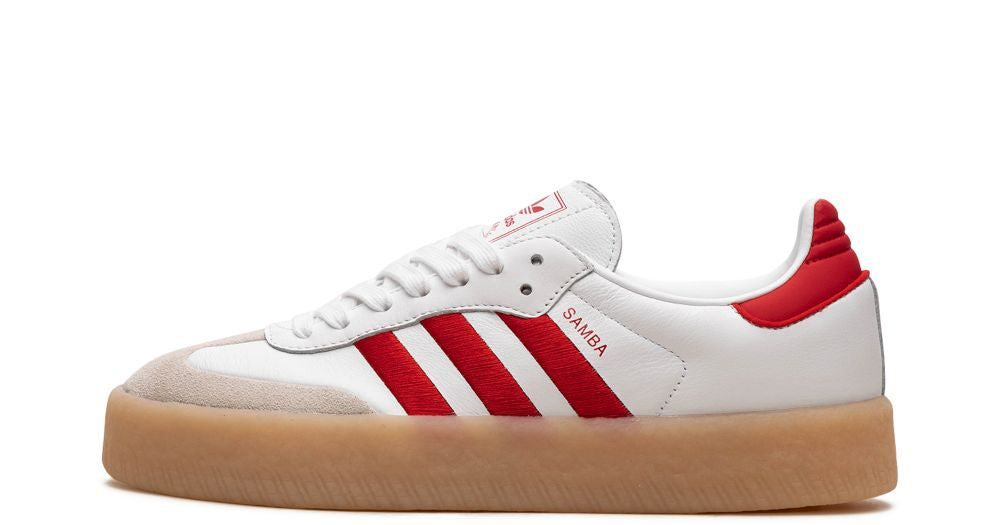 adidas Sambae White Better Scarlet Gum