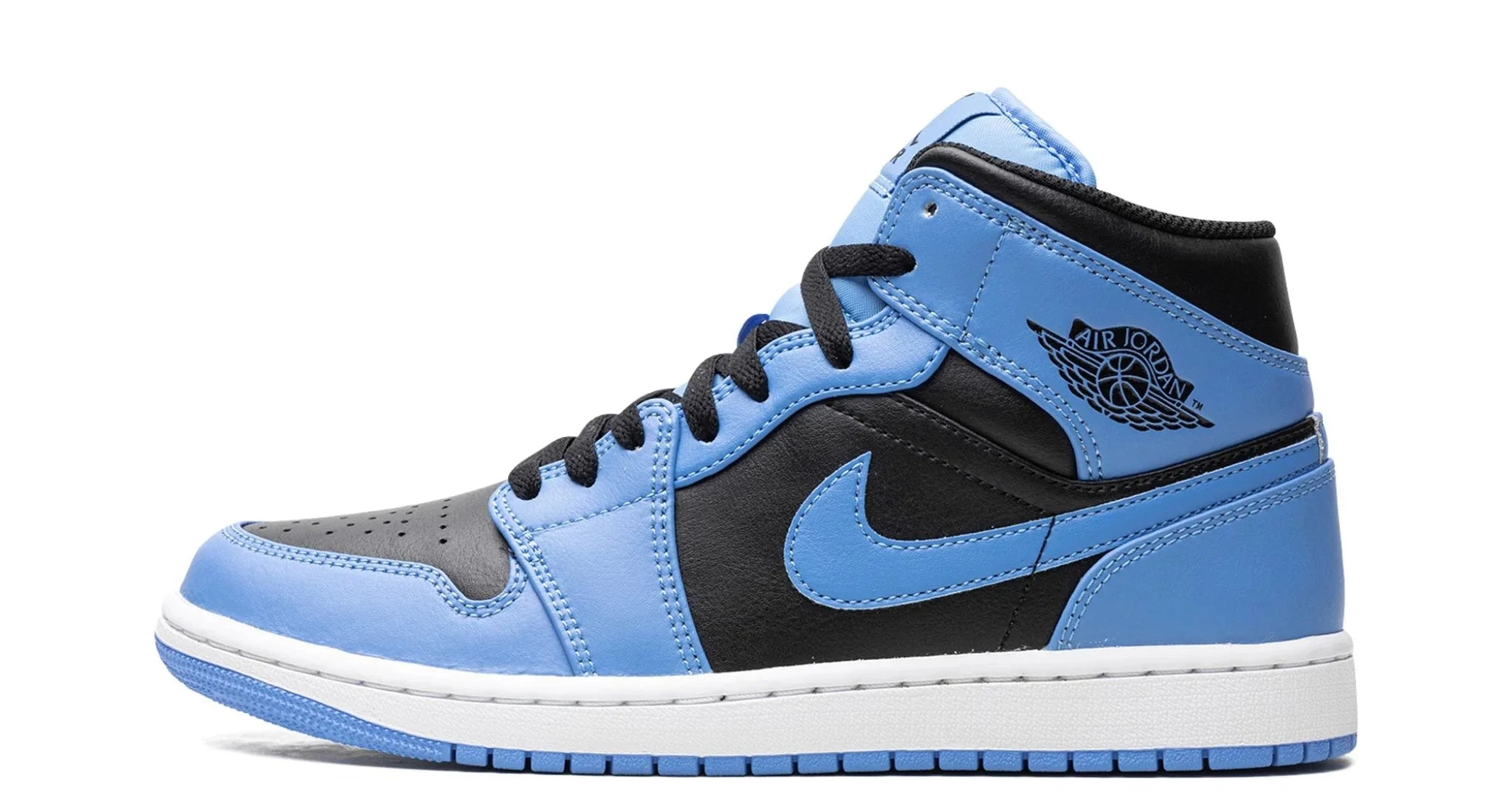 Jordan 1 Mid University Blue Black - OnSize