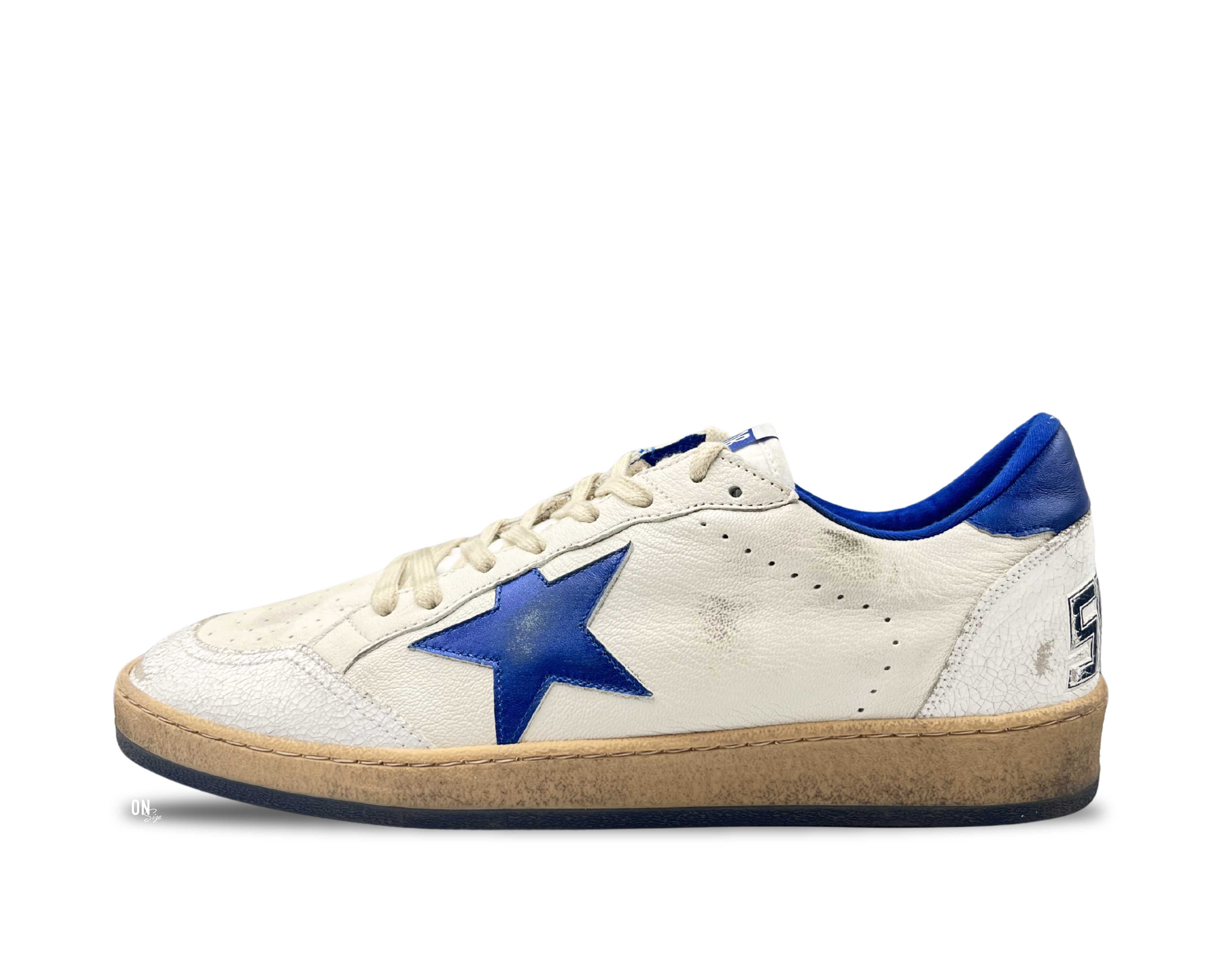 Golden Goose Ball Star White Bluette
