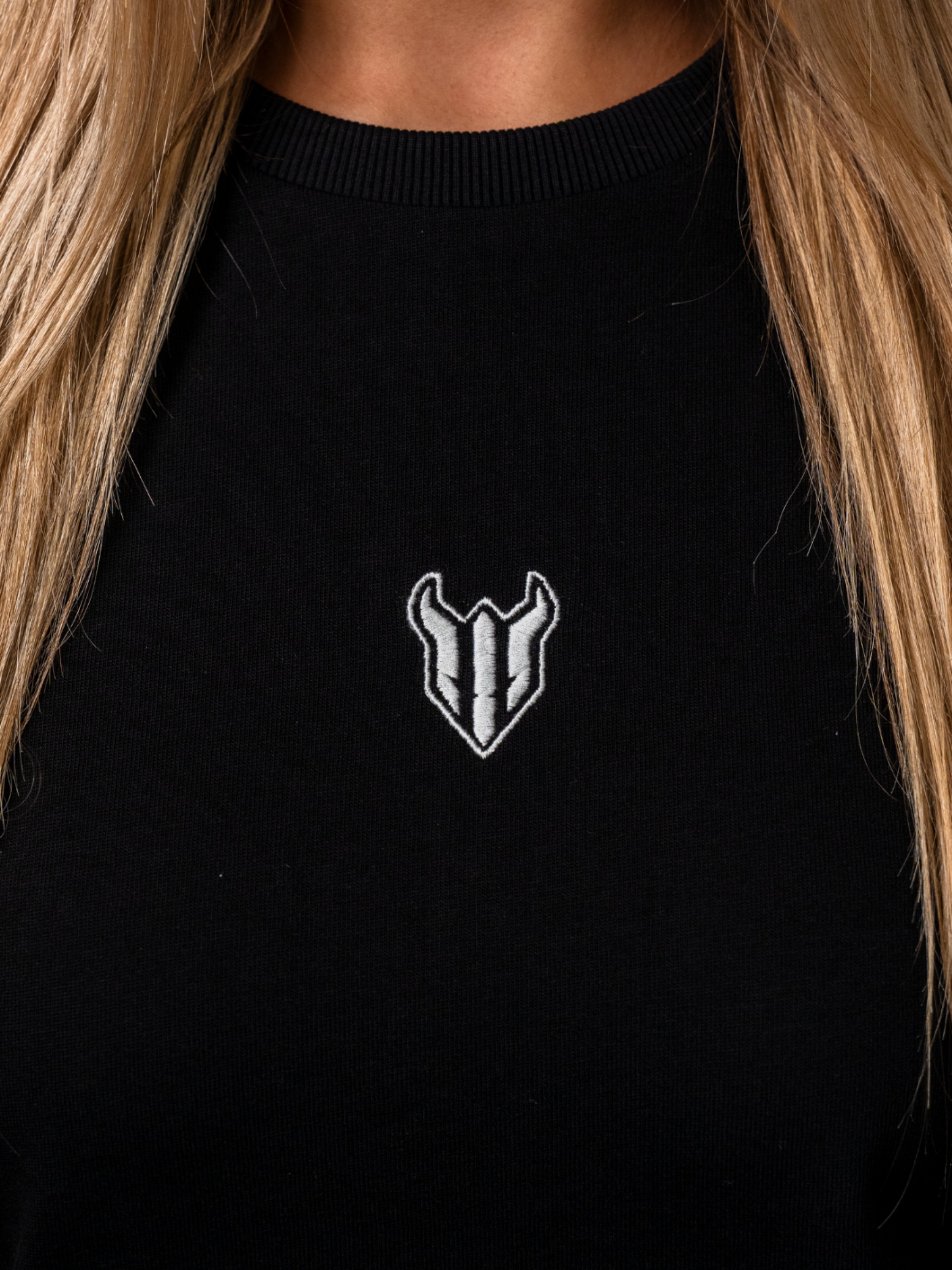 HELL FIGHT Oversize T-shirt Black