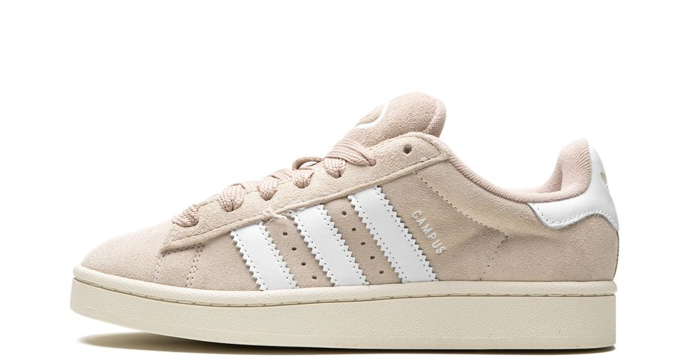 adidas Campus 00s “Wonder White” – oldalnézet, fehér/krémszín suede felsőrész