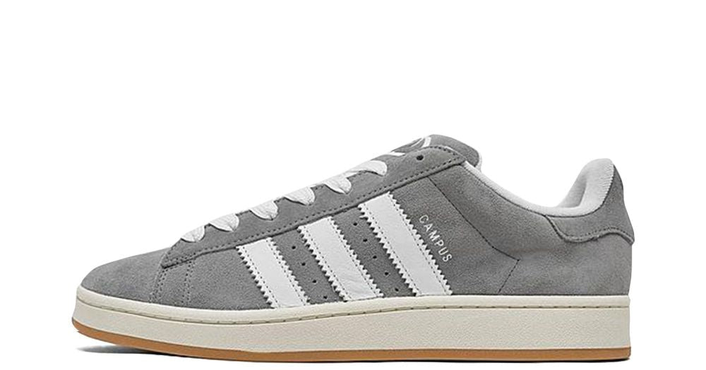 adidas Campus 00s Grey White – oldalnézet, szürke-fehér felsőrész