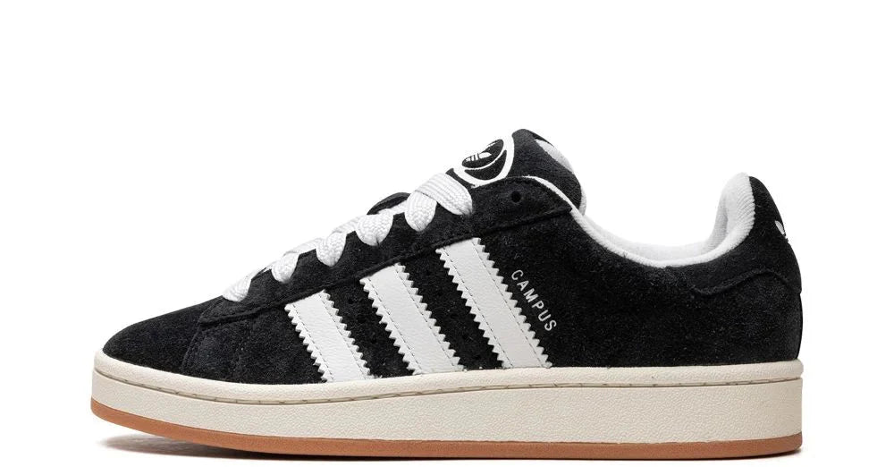 adidas Campus 00s Core Black – oldalnézet, fekete-fehér felsőrész