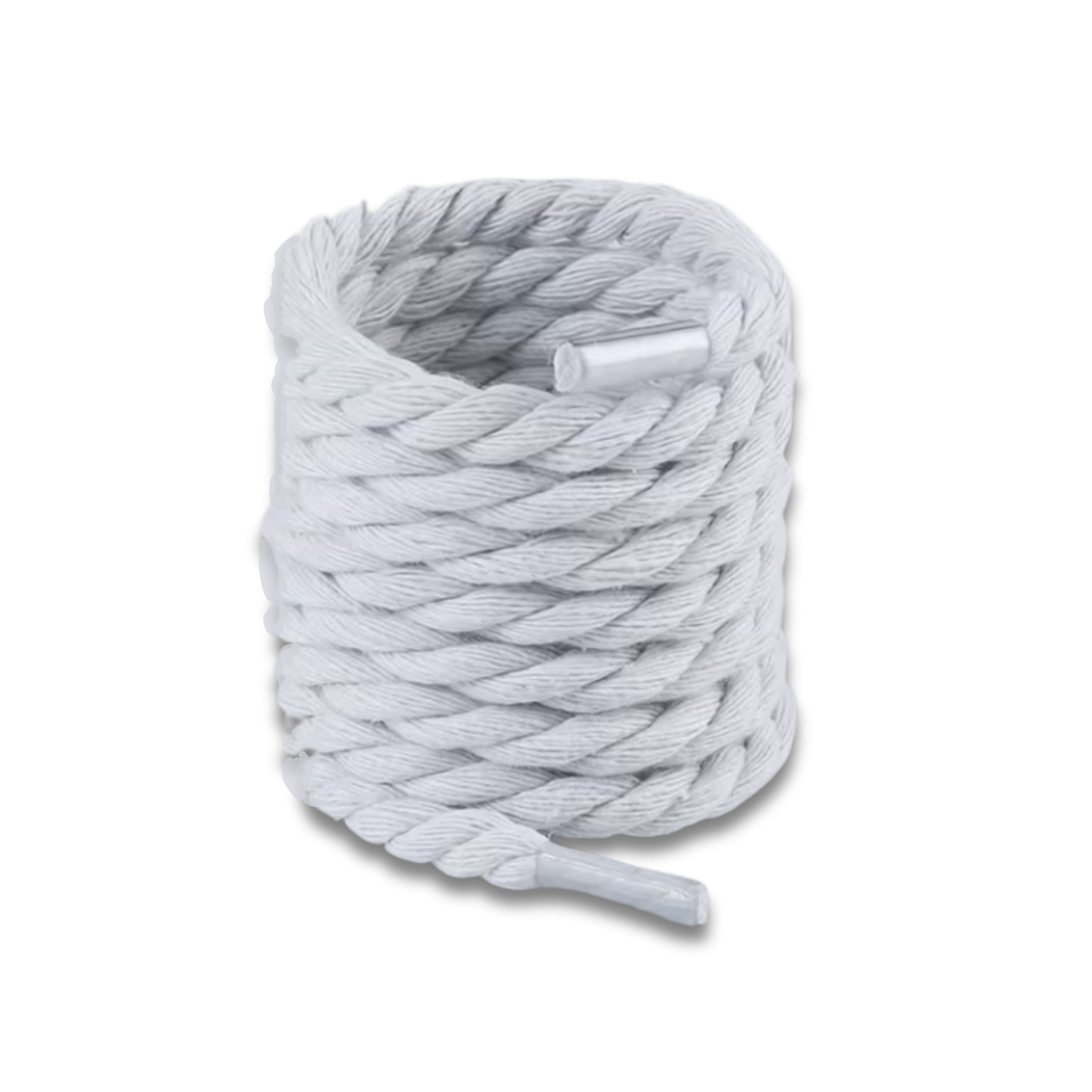 Rope Lace White - 8mm - OnSize